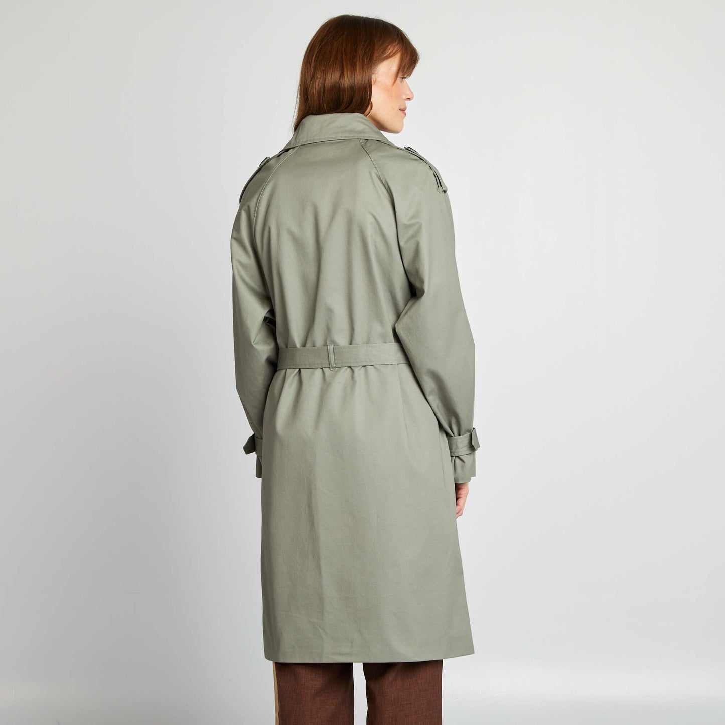 Trench mi-long VERT