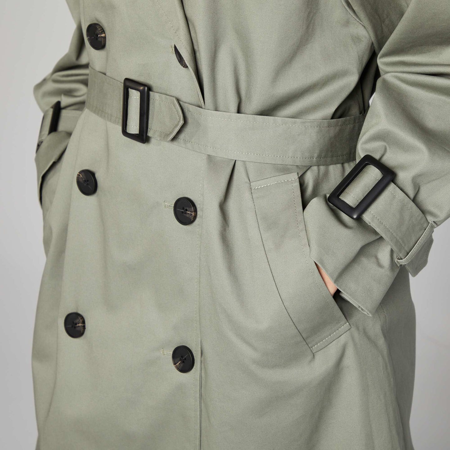 Trench mi-long VERT