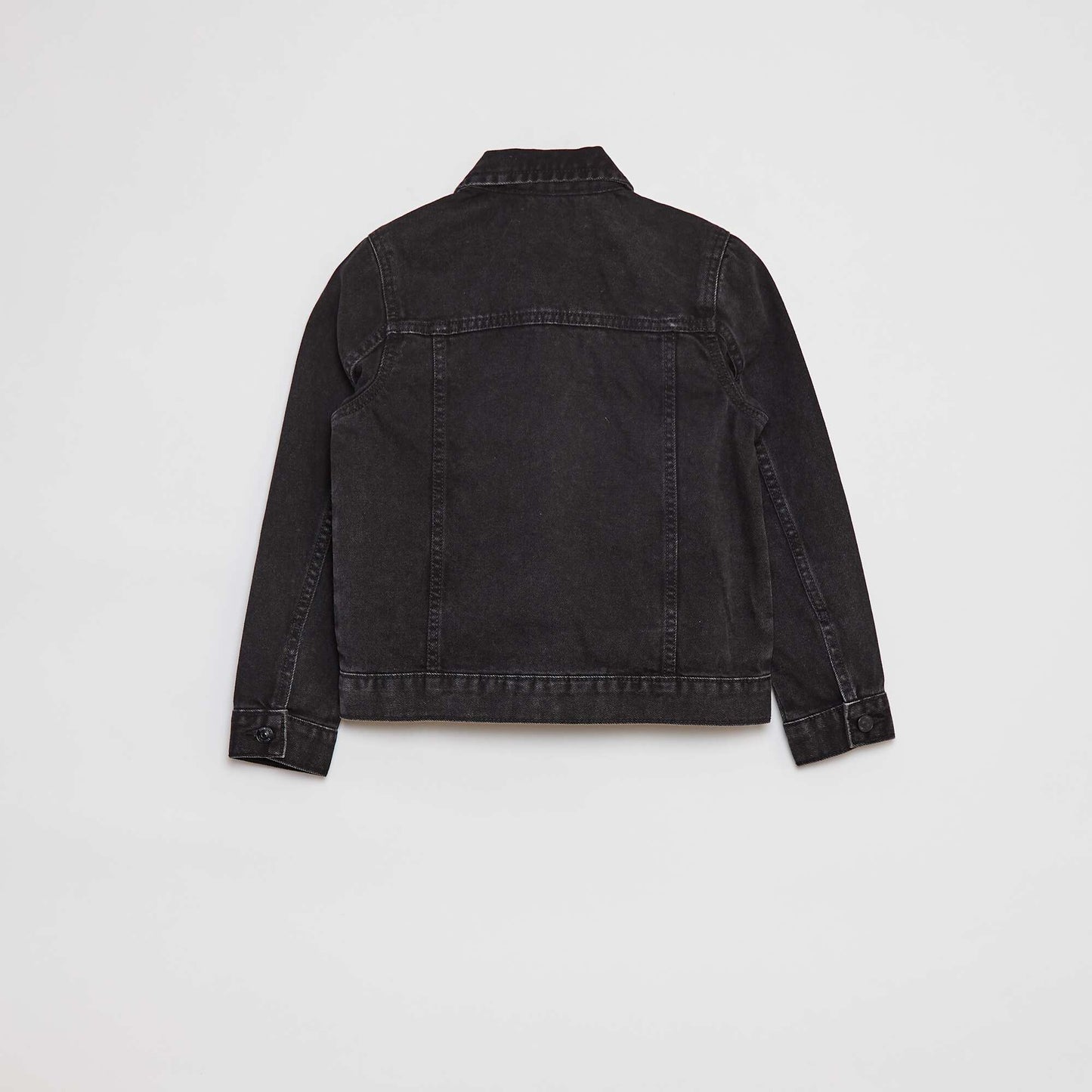 Veste en jean à ouverture boutonnée GRIS