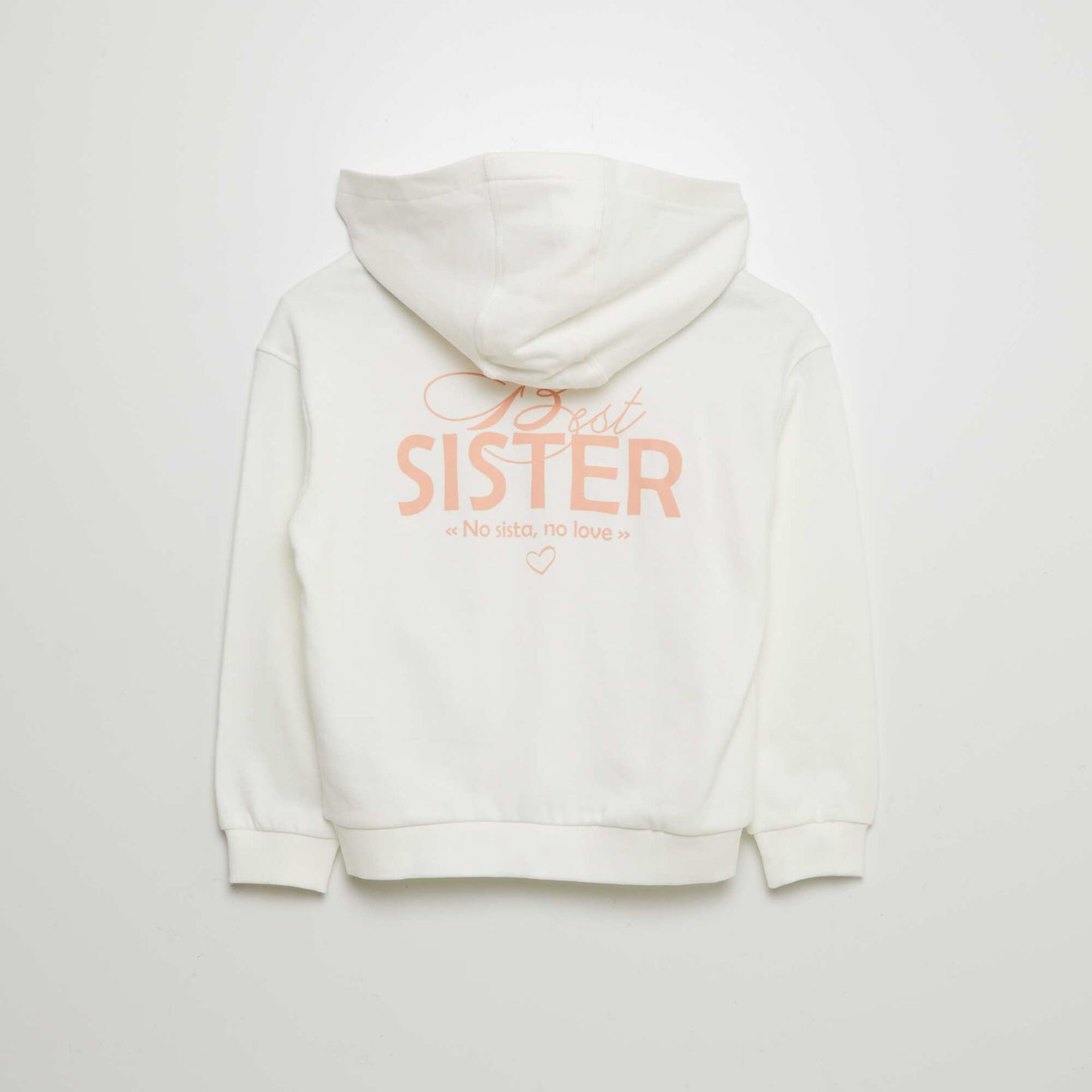Sweat zippée à capuche 'Sister' VIOLET
