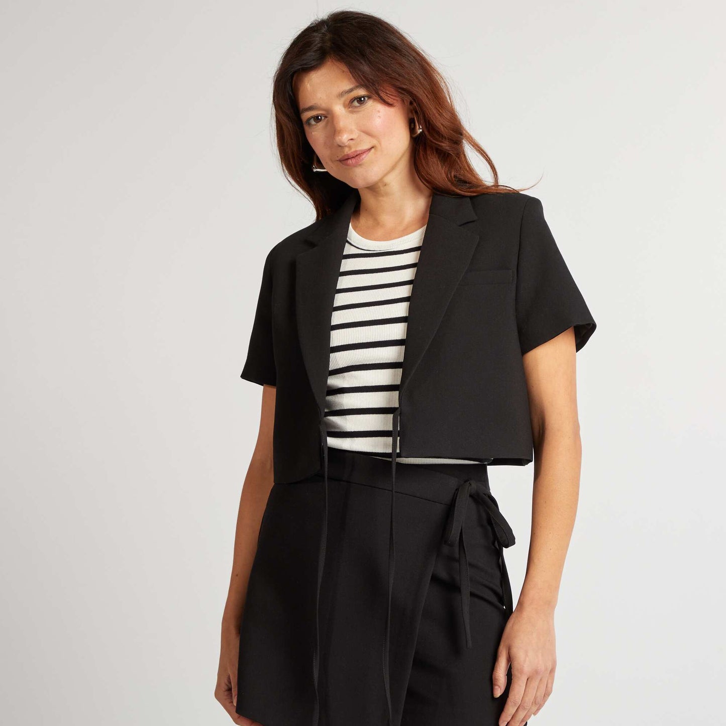 Veste courte NOIR