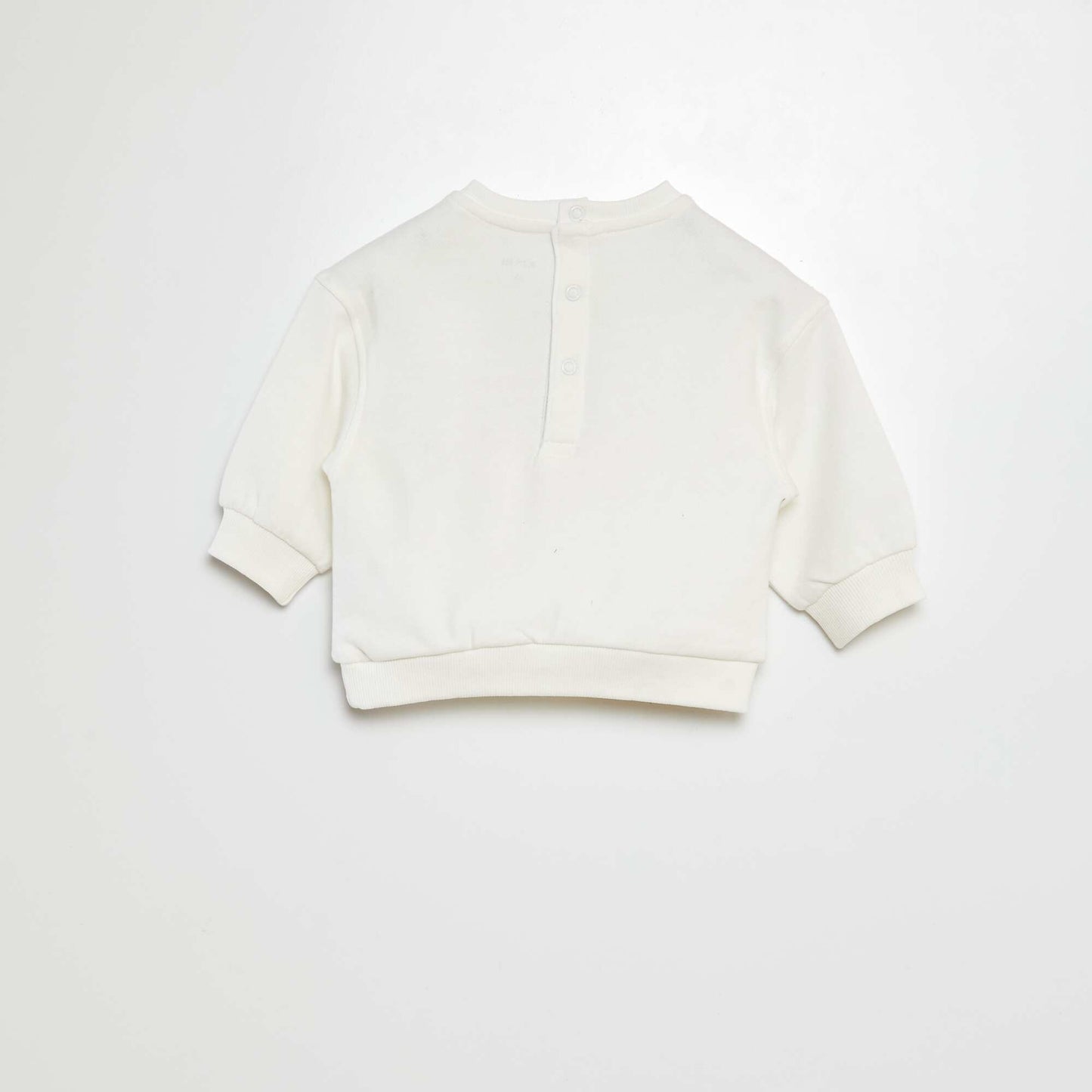 Sweat en molleton 'Sister' BLANC