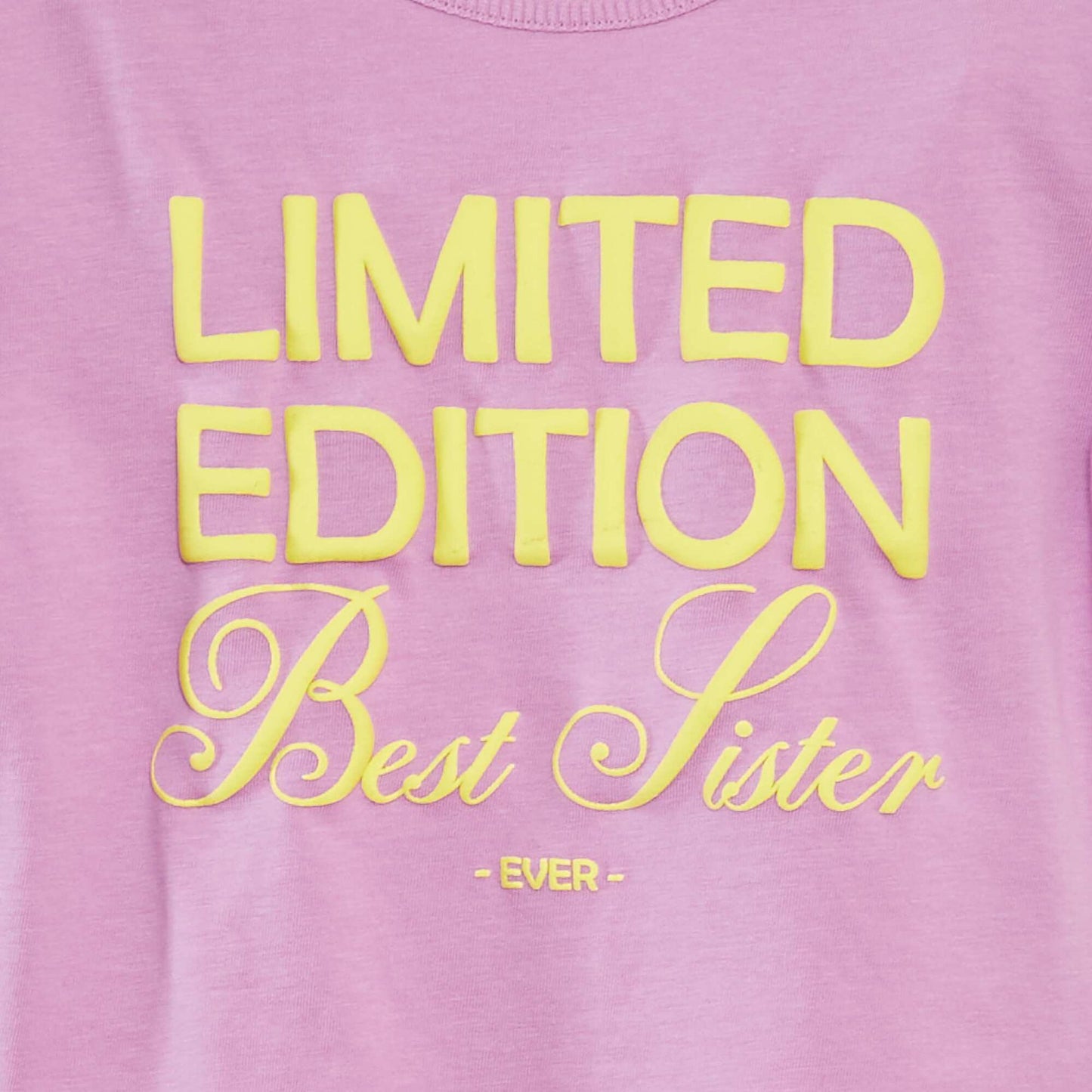 T-shirt à message pour les sœurs ROSE