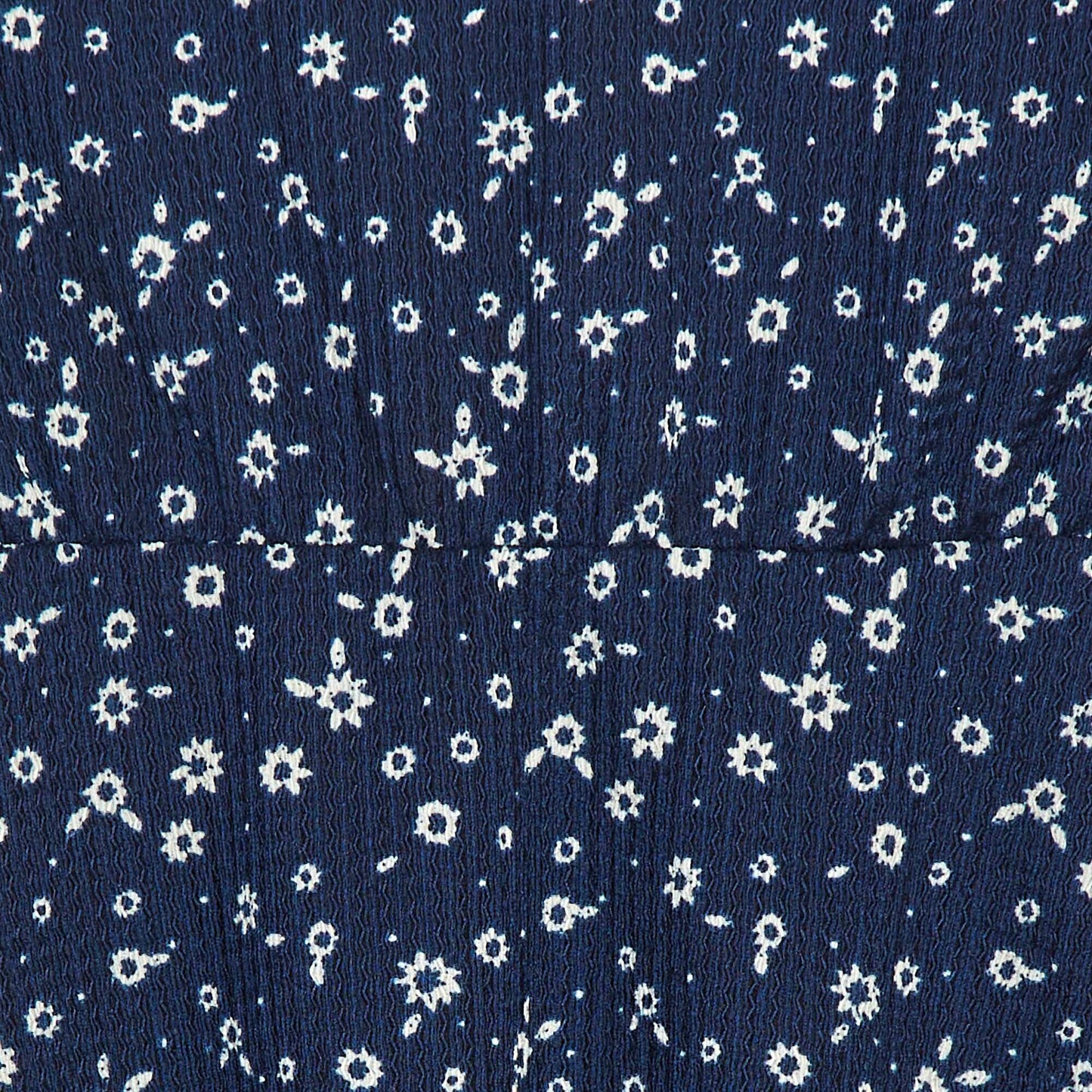 Robe à manches courtes avec imprimé BLEU