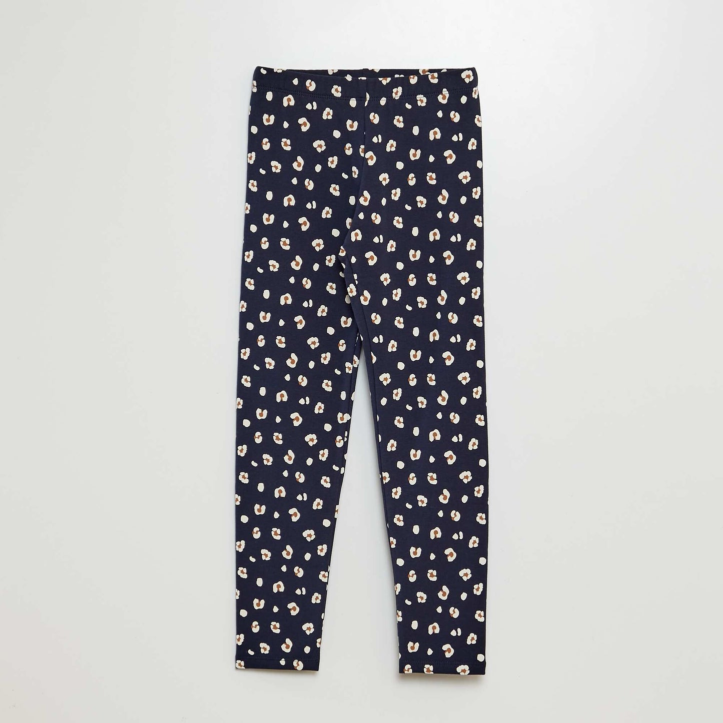 Legging chaud imprimé BLEU
