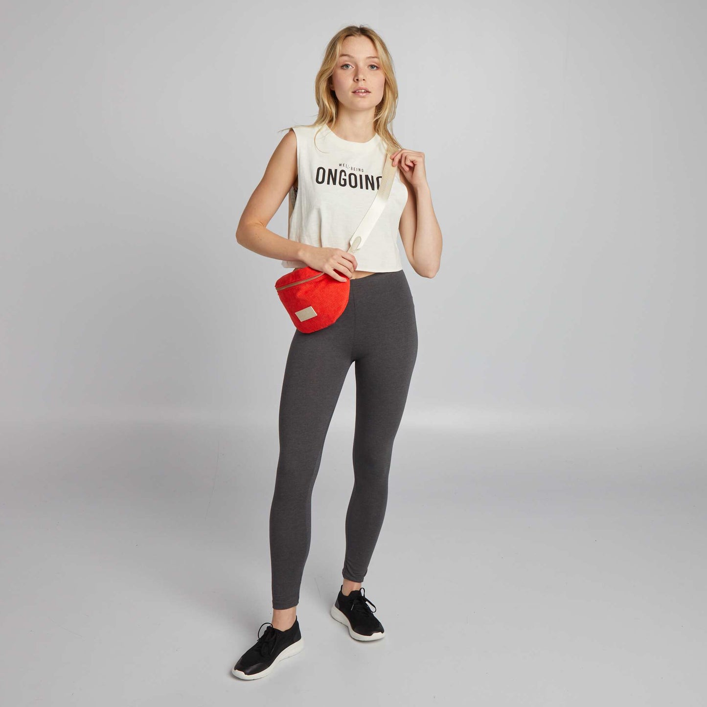 Legging de sport Gris fonc