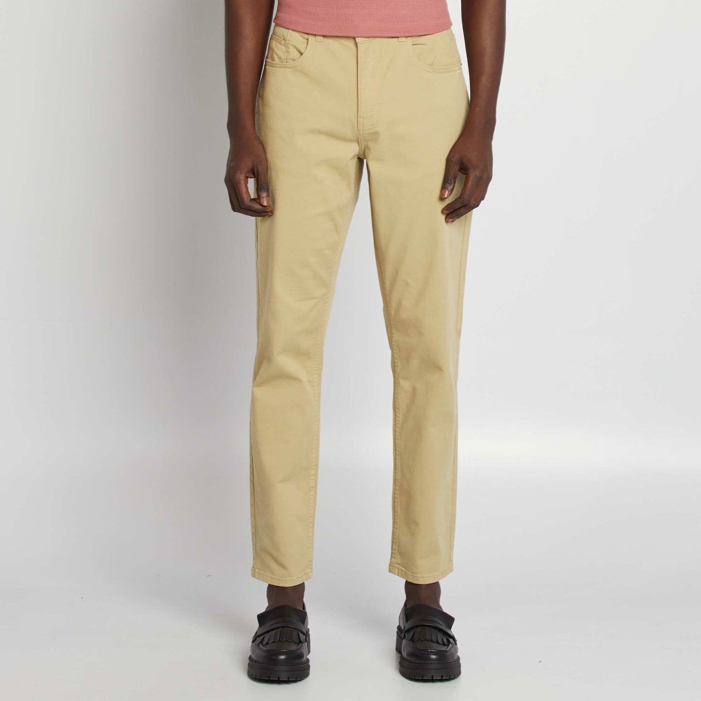 Chino slim 5 poches - L32 VERT