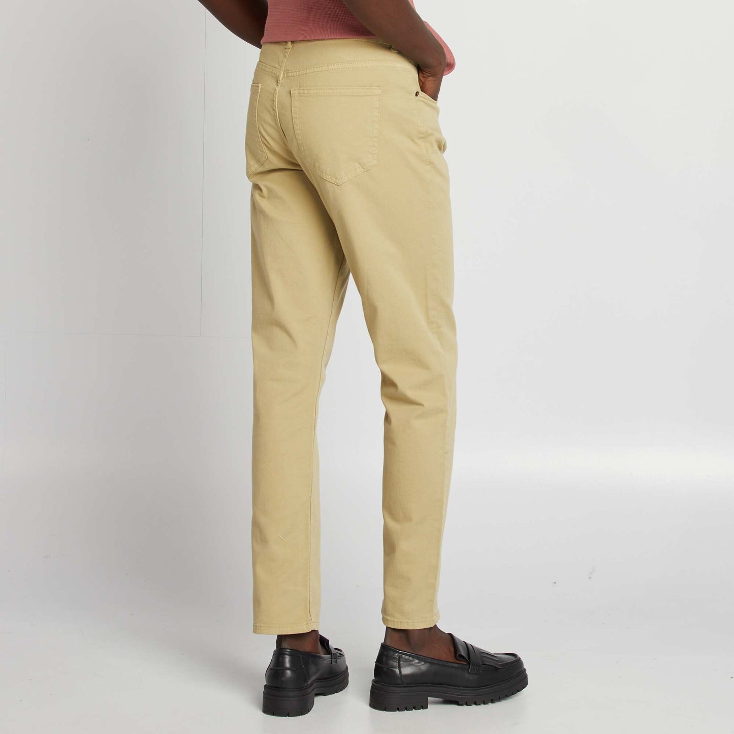 Chino slim 5 poches - L32 VERT