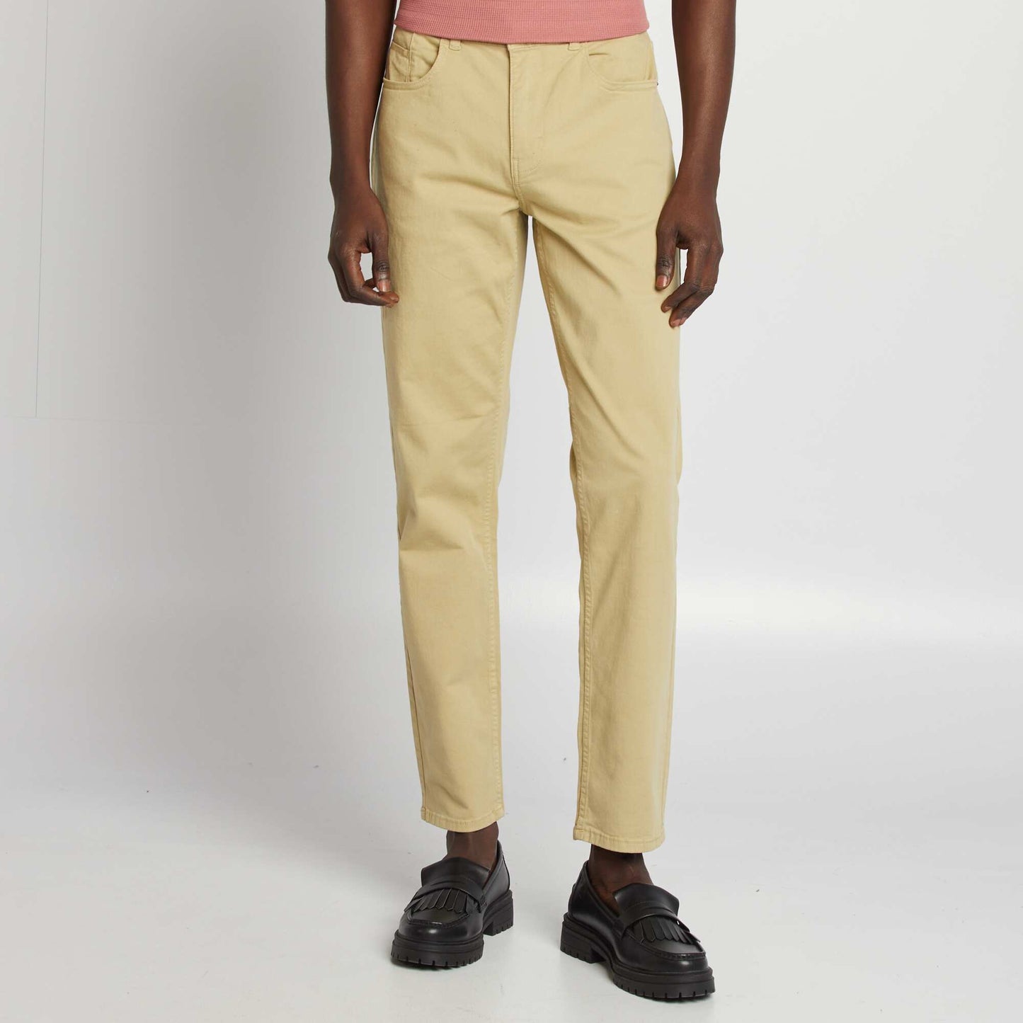 Chino slim 5 poches - L32 VERT