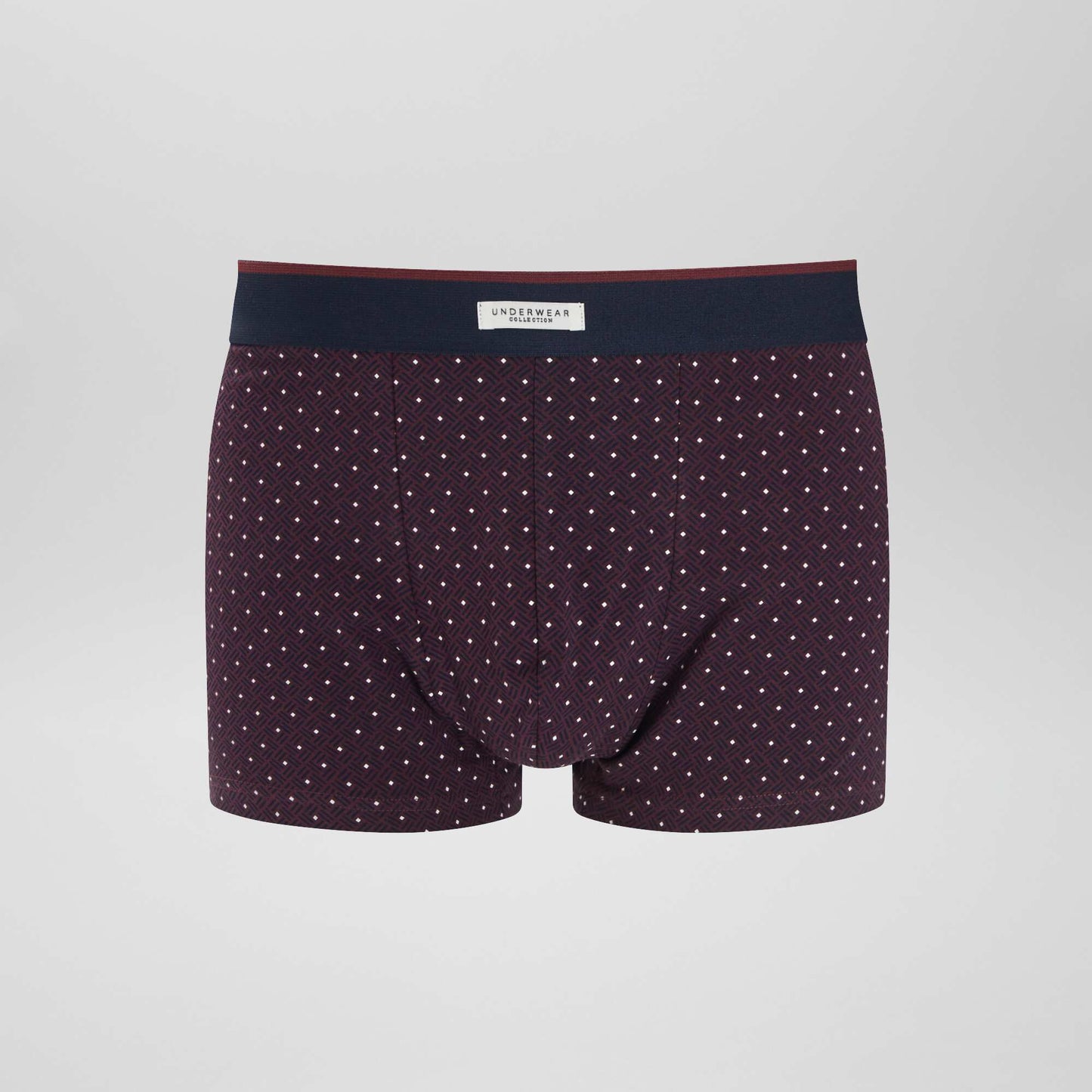 Lot de 3 boxers Bordeaux