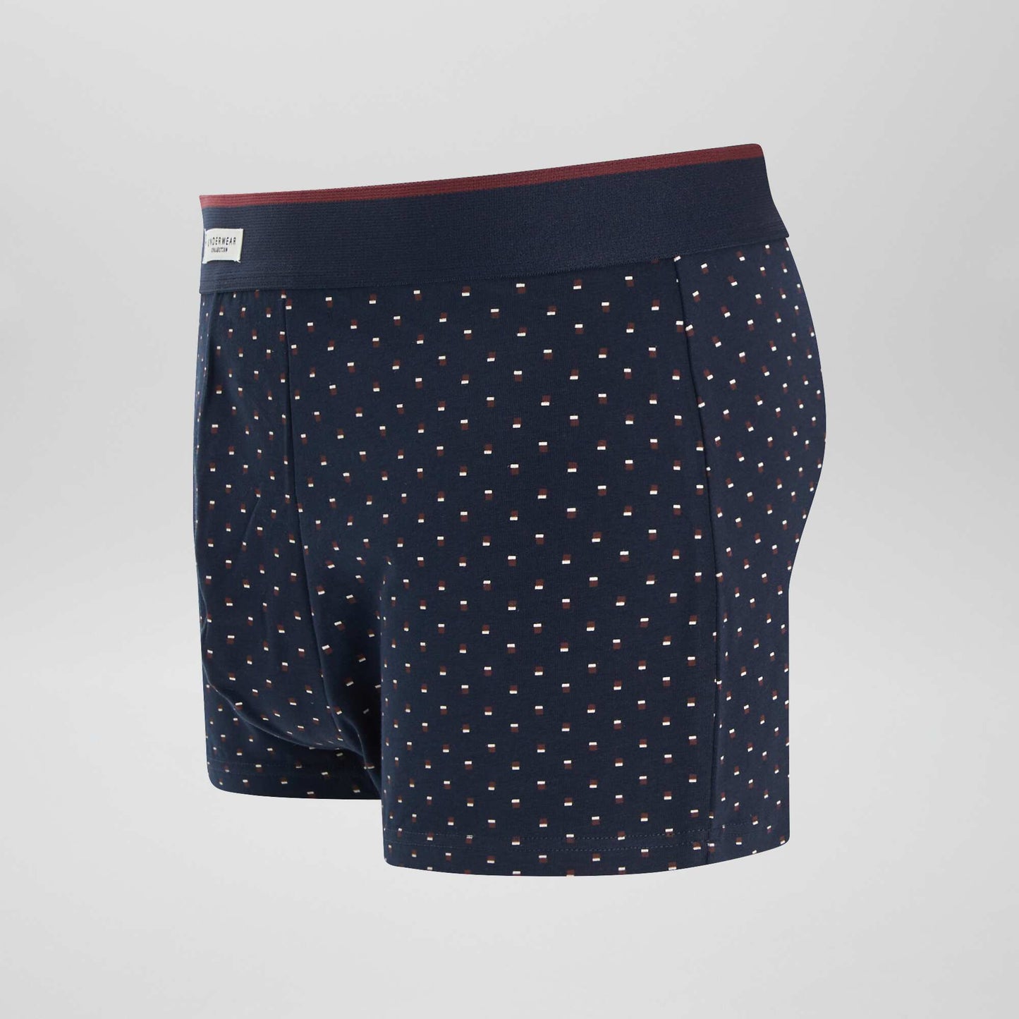 Lot de 3 boxers Bordeaux