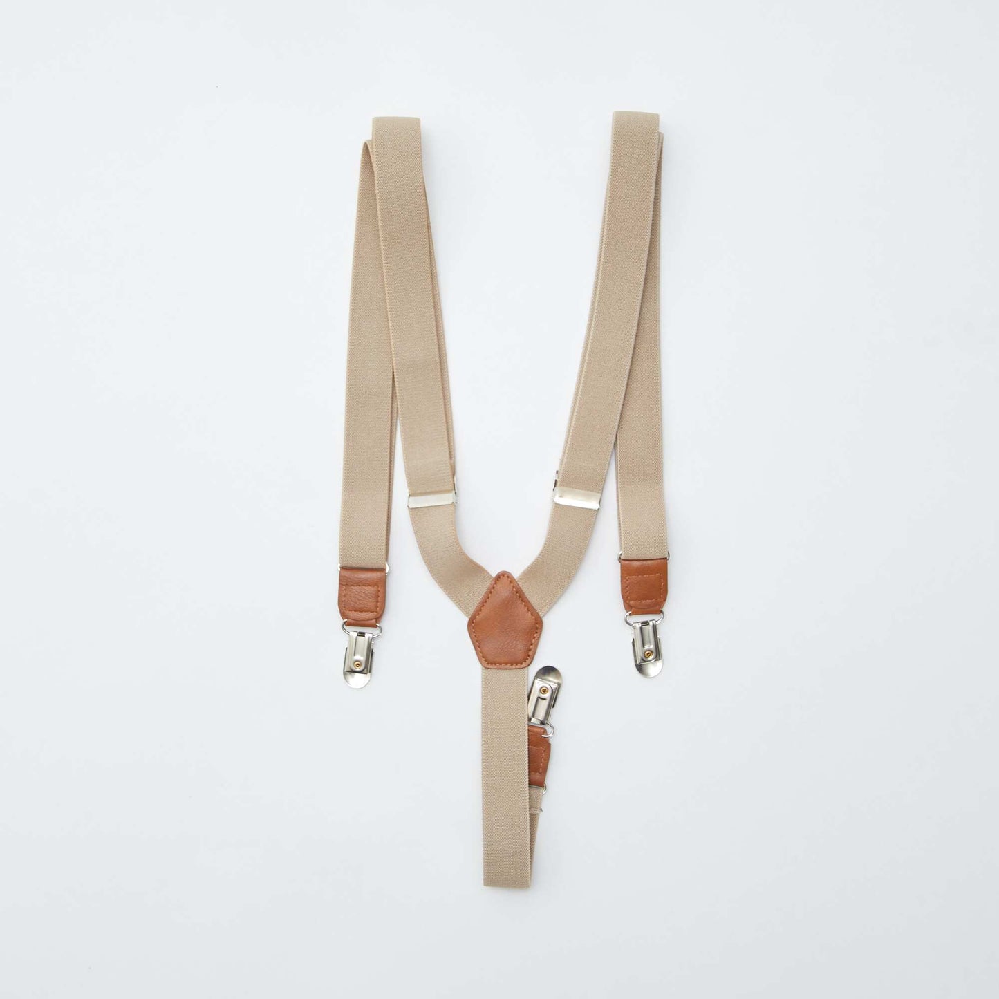 Bretelles unies BEIGE