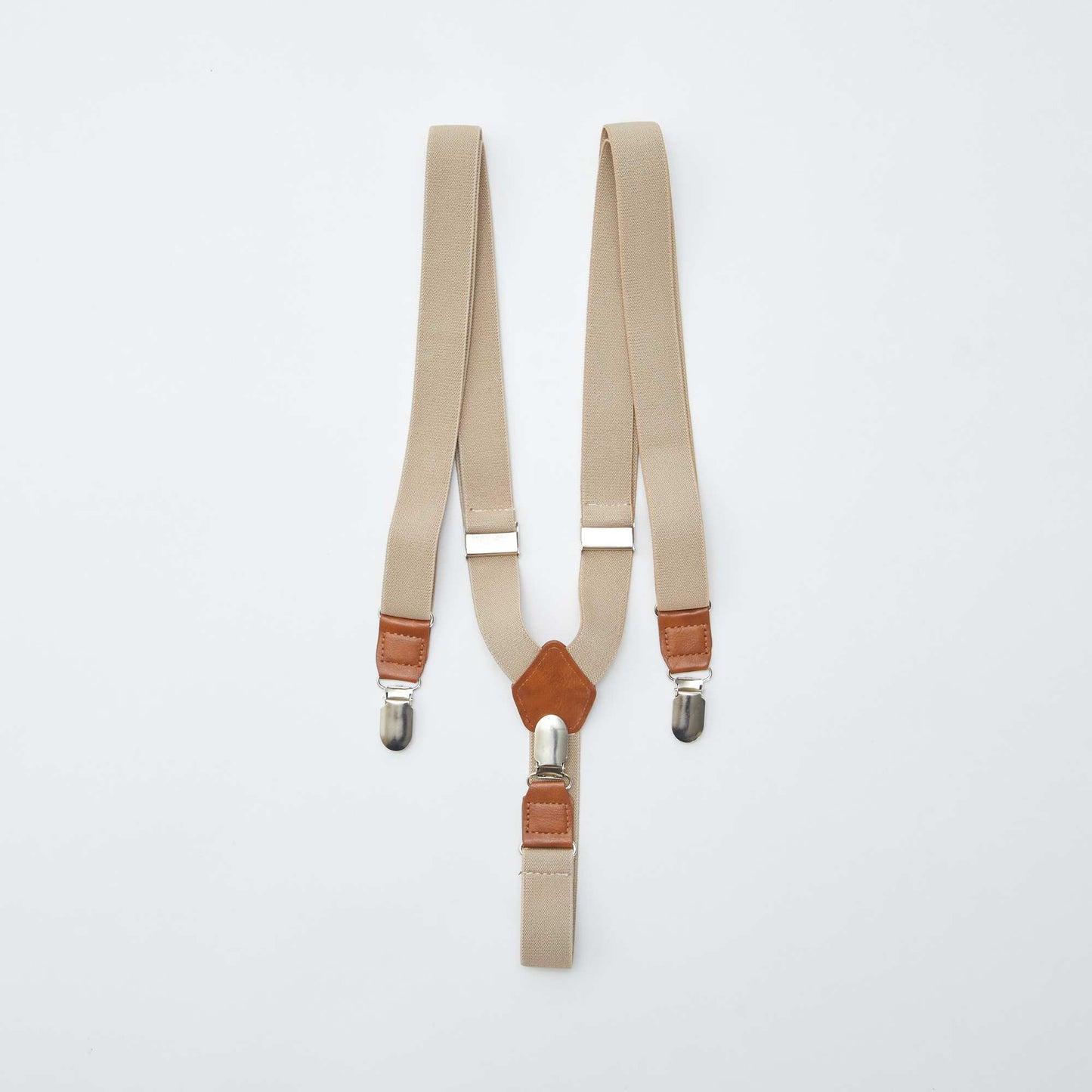 Bretelles unies BEIGE