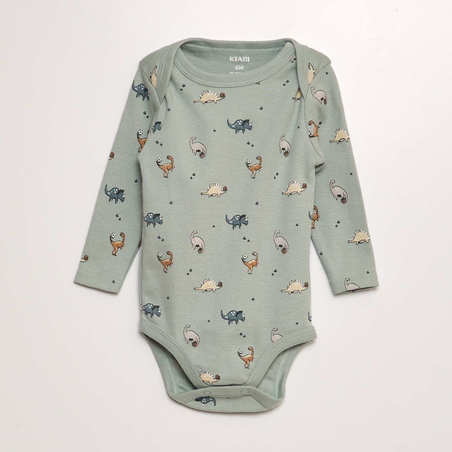 Lot de 3 bodies manches longues VERT