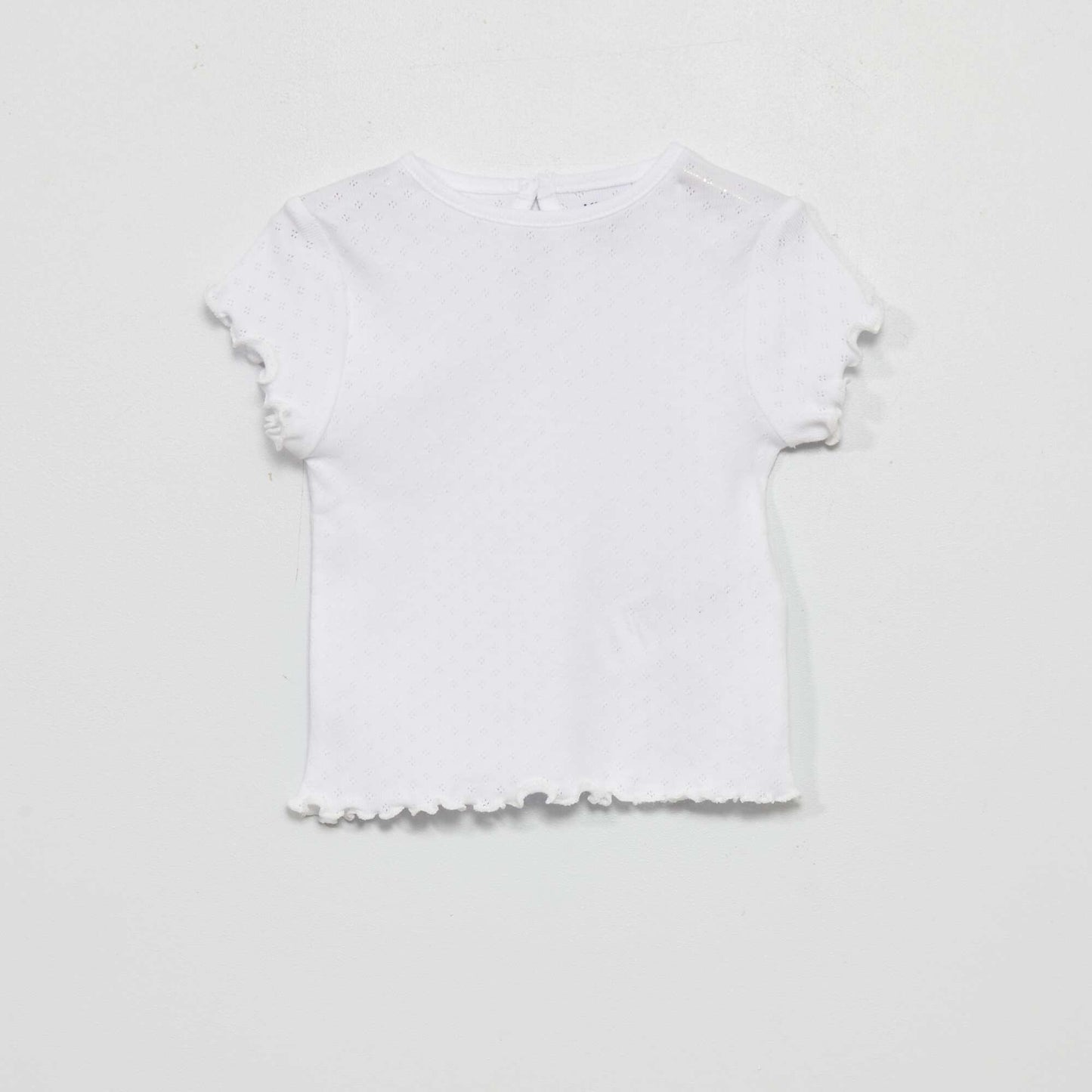 Lot de 3 t-shirts en maille pointelle ORANGE