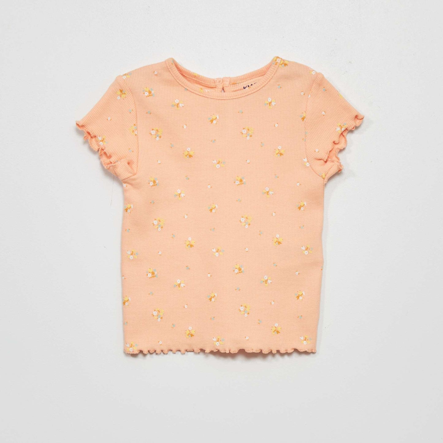 Lot de 3 t-shirts en maille pointelle ORANGE