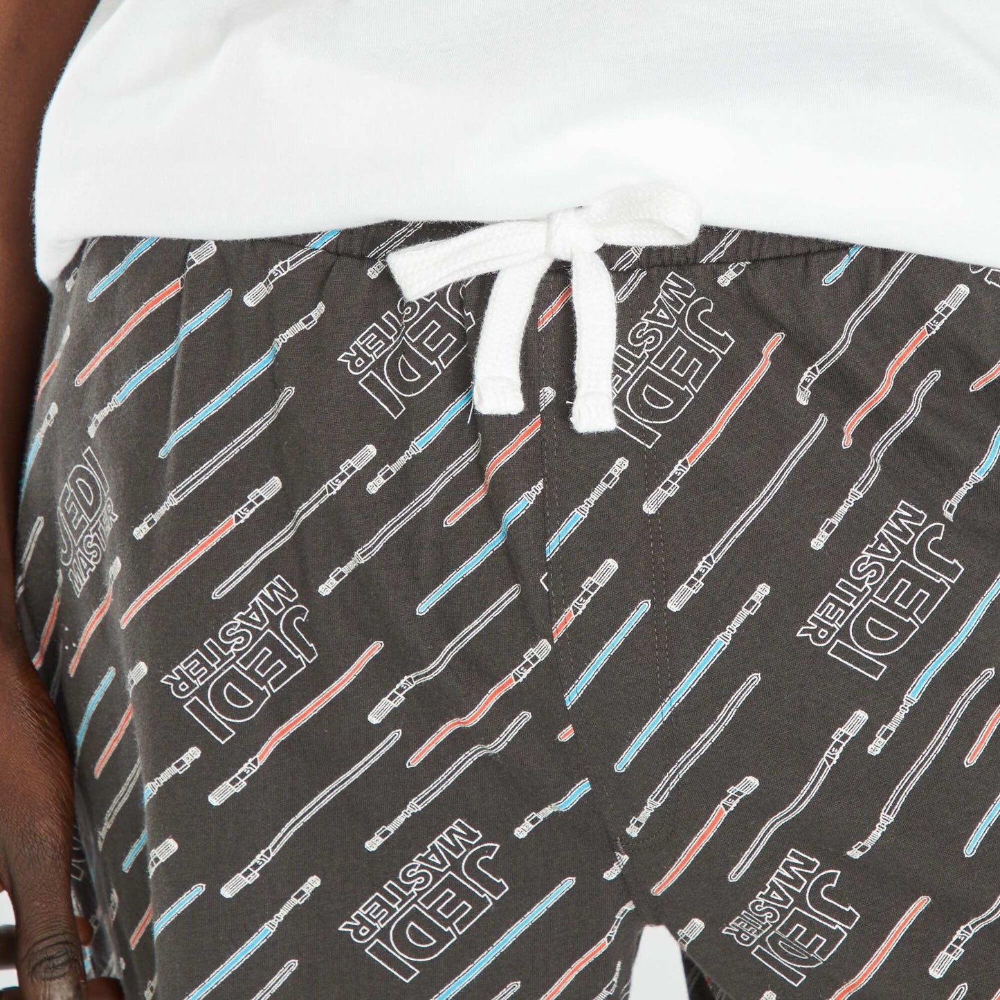 Pyjama court 'Star Wars' en jersey - 2 pi ces Noir/blanc