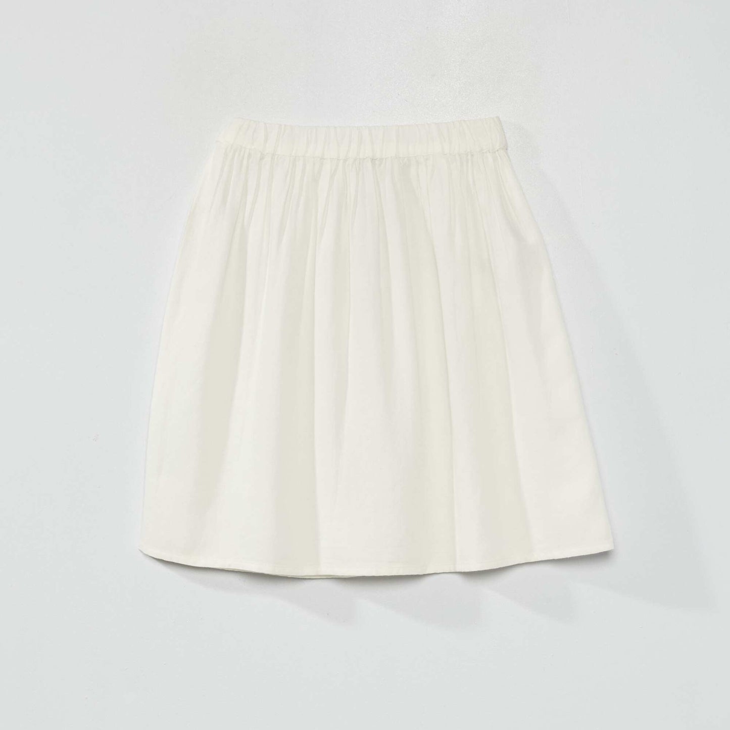 Jupe longue fluide blanc