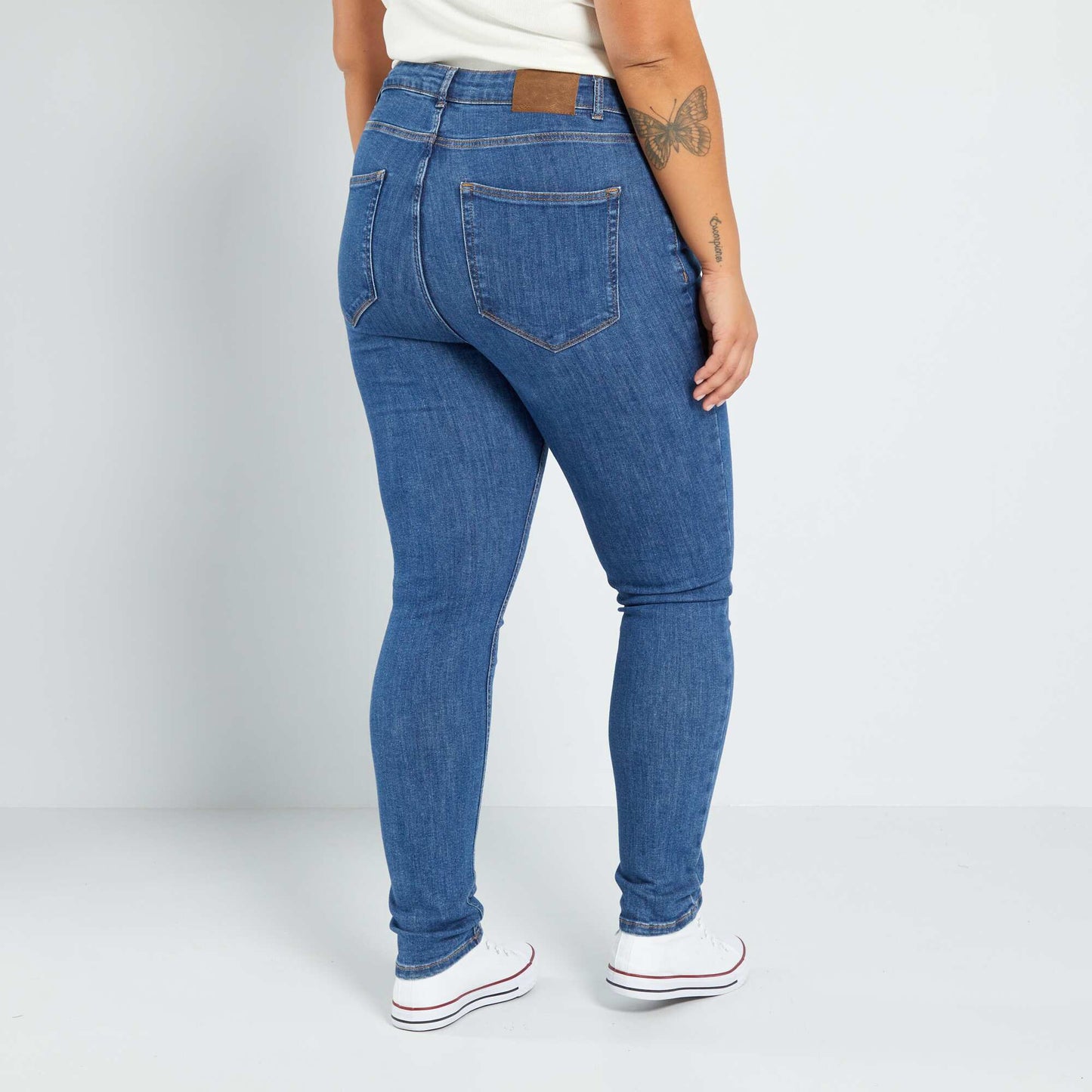 Pantalon skinny stretch - 5 poches Stone