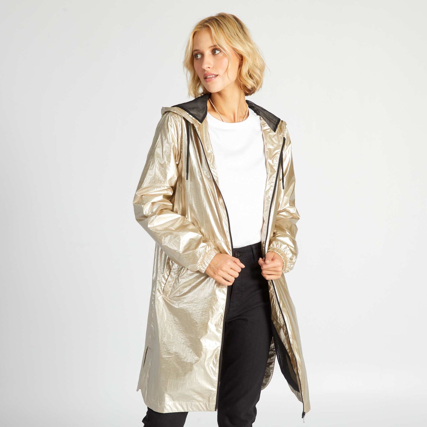 Blouson long et l ger Dor