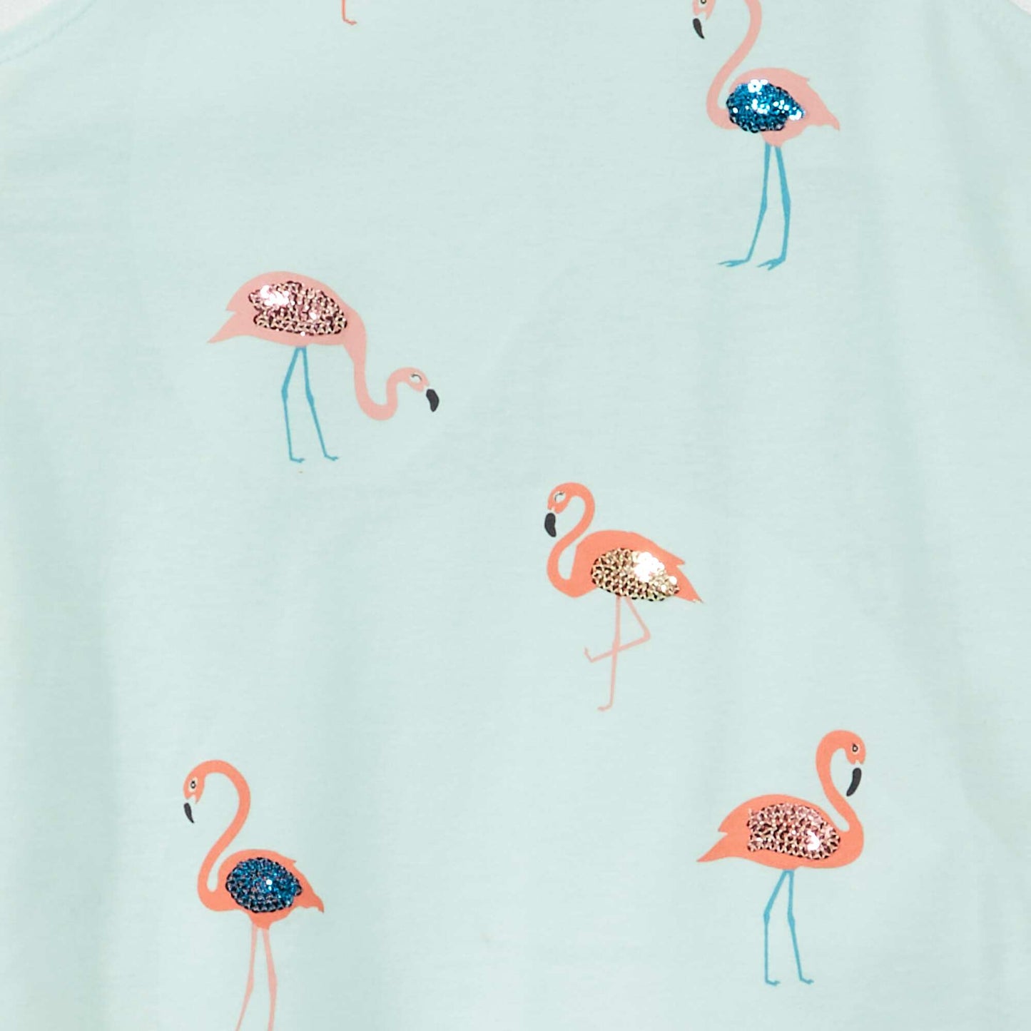 D bardeur en jersey avec motifs fantaisie Bleu turquoise