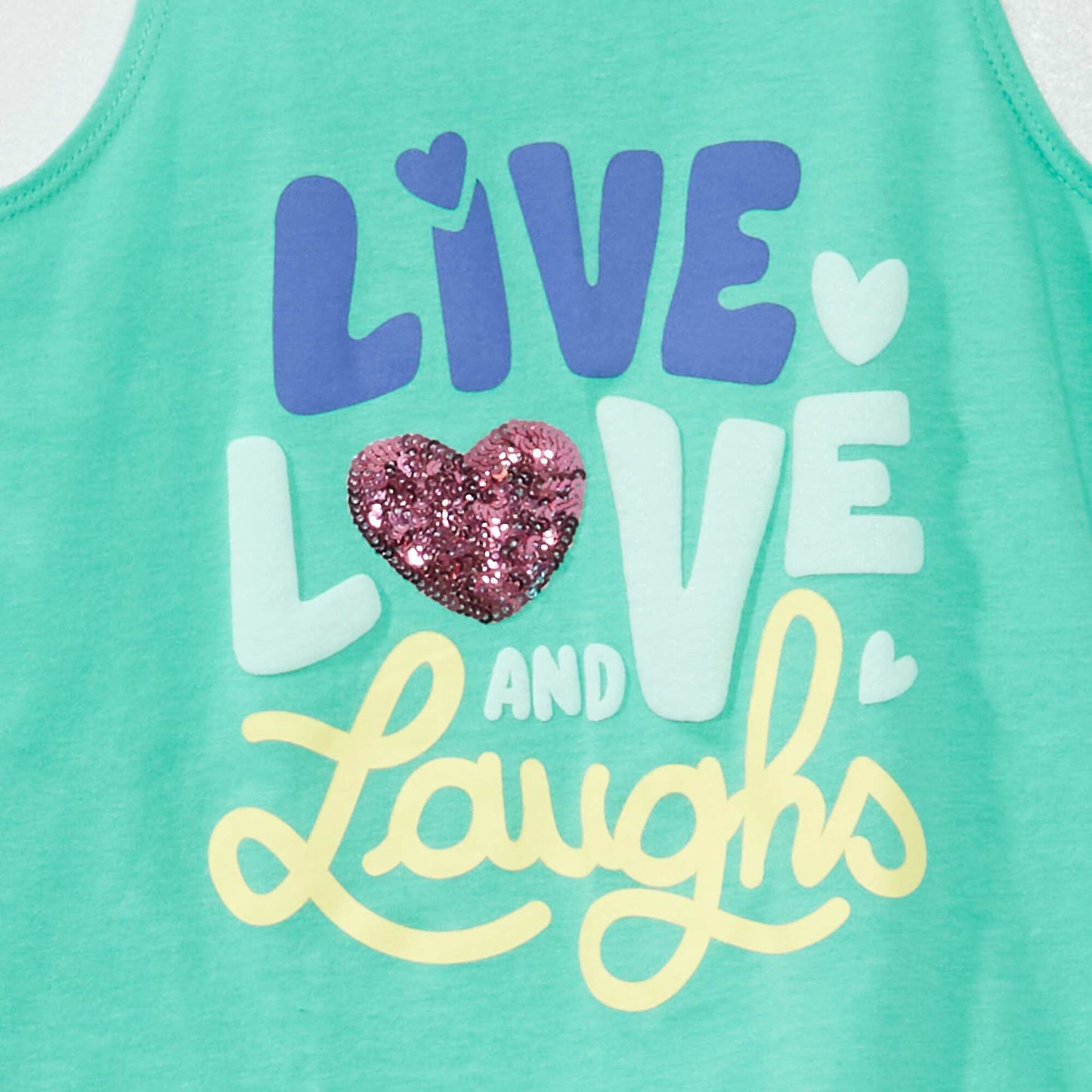 D bardeur en jersey avec motifs fantaisie Vert