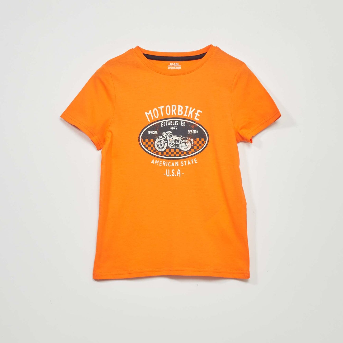 T-shirt imprim ORANGE