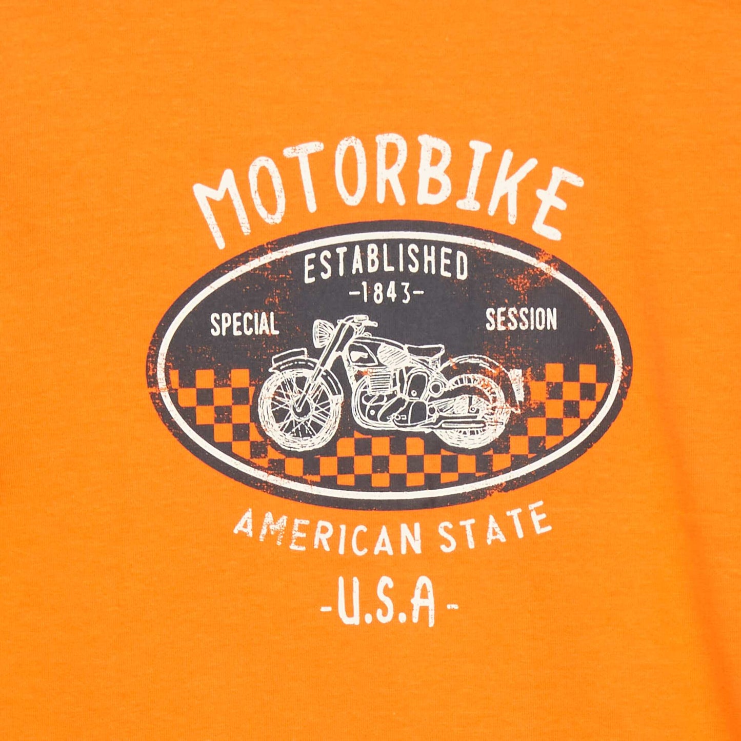 T-shirt imprim ORANGE