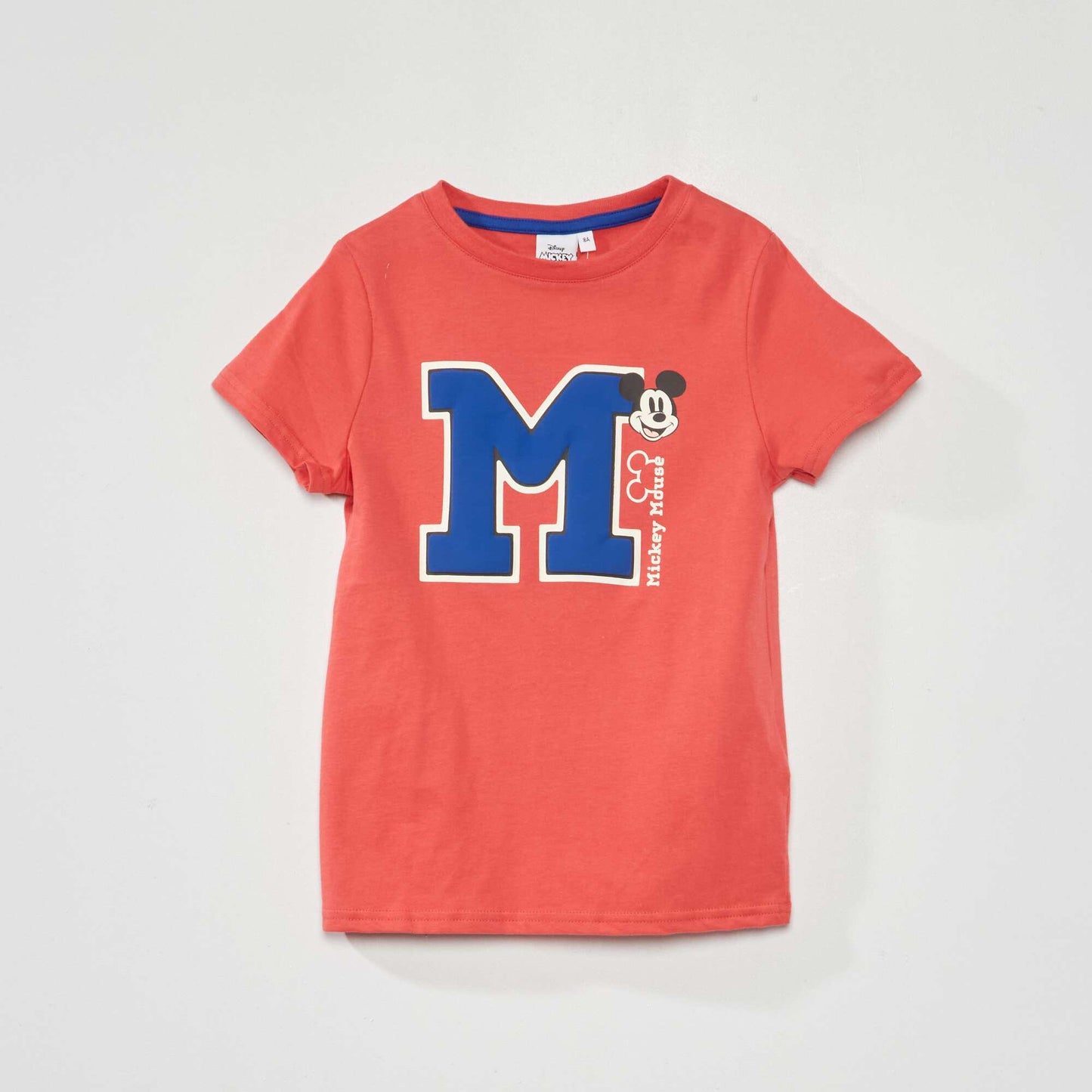 Tee-shirt imprim 'Mickey Mouse' Rouge