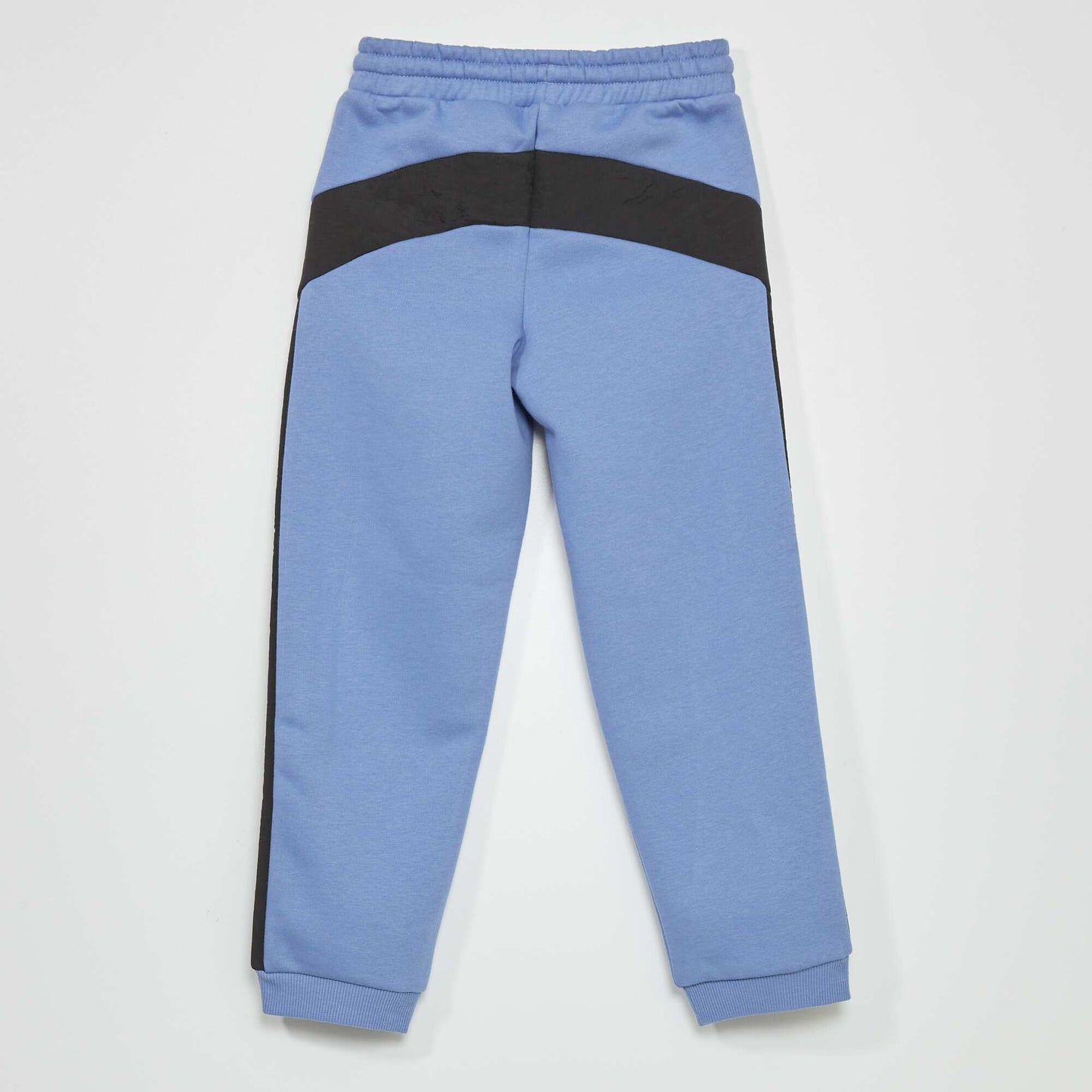 Pantalon jogging bi-mati re Bleu/noir