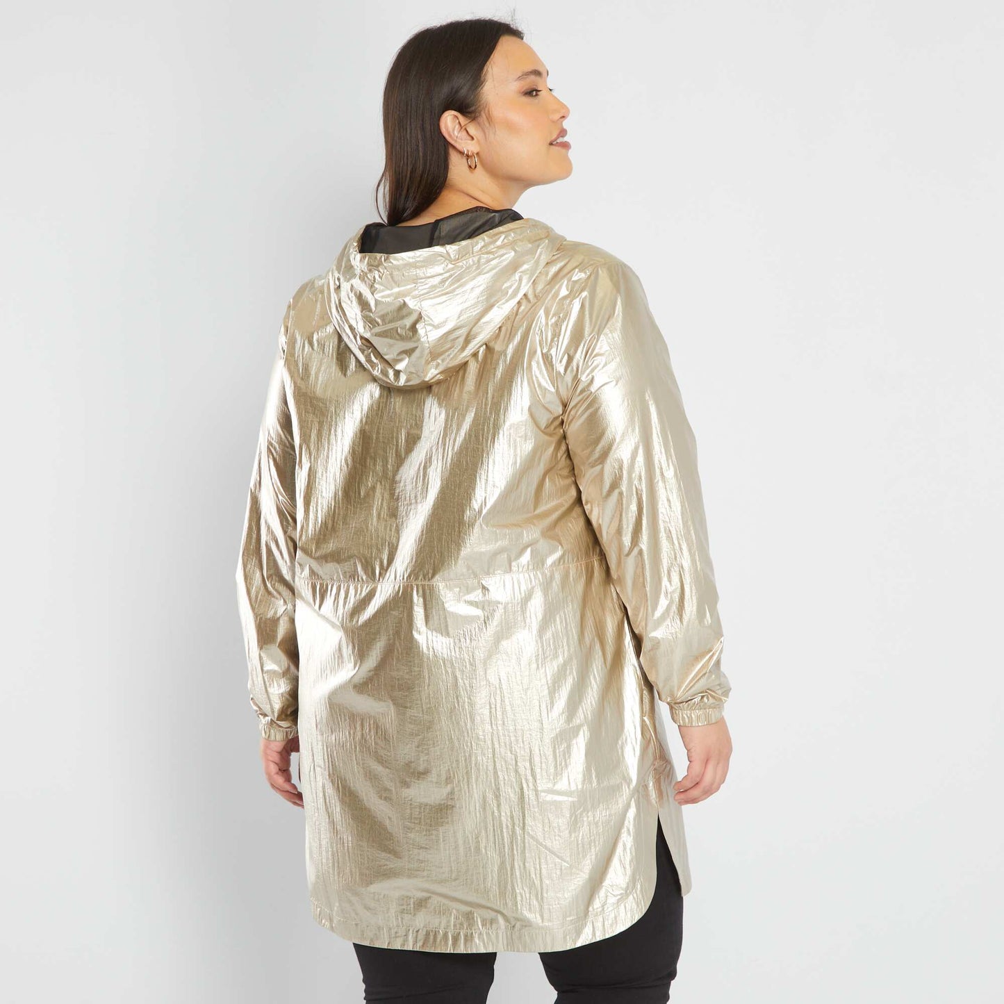 Blouson l ger argent Gris