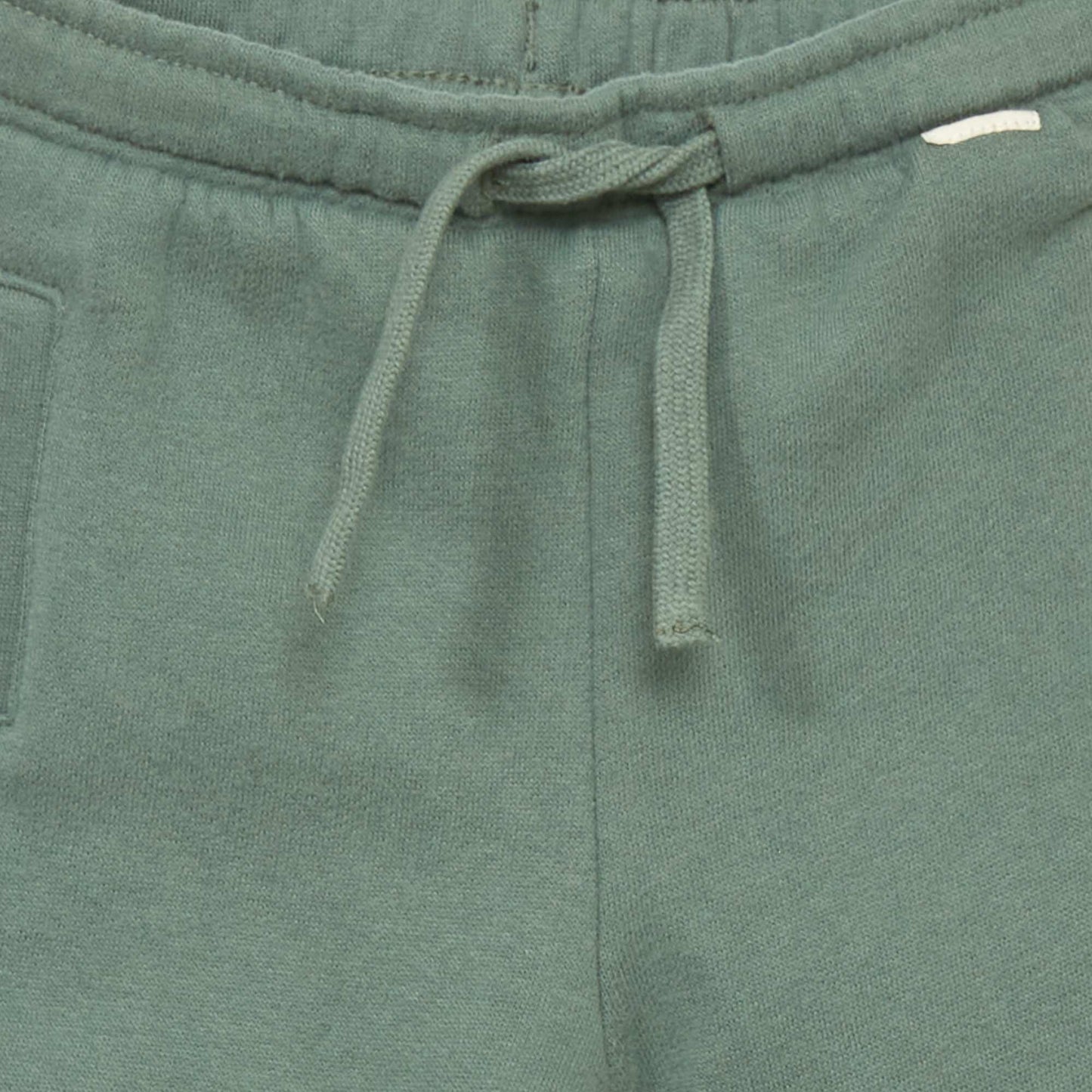 Pantalon de jogging en molleton Vert gris