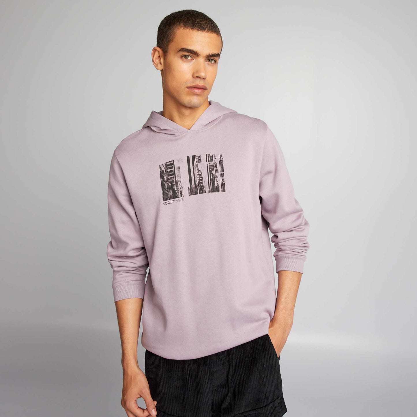Sweat en molleton Violet