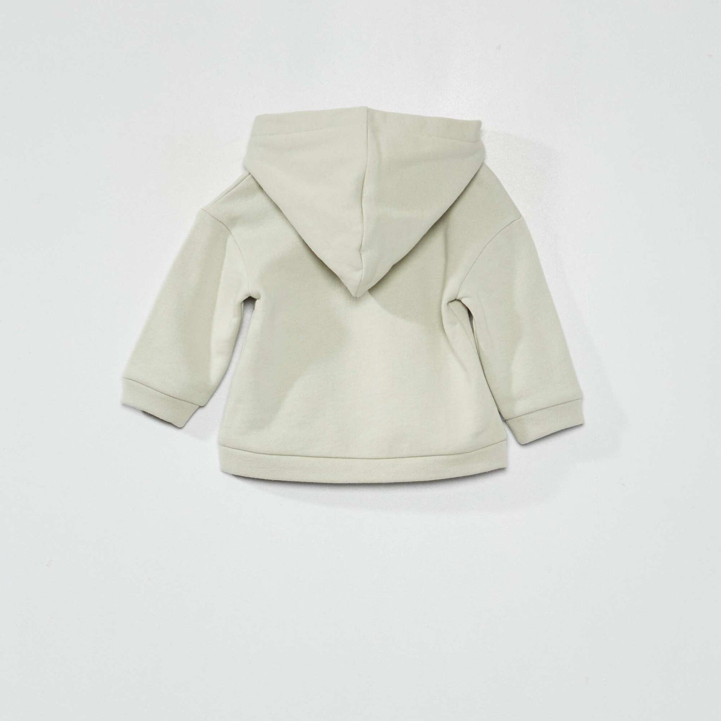 Sweat capuche en molleton Vert gris