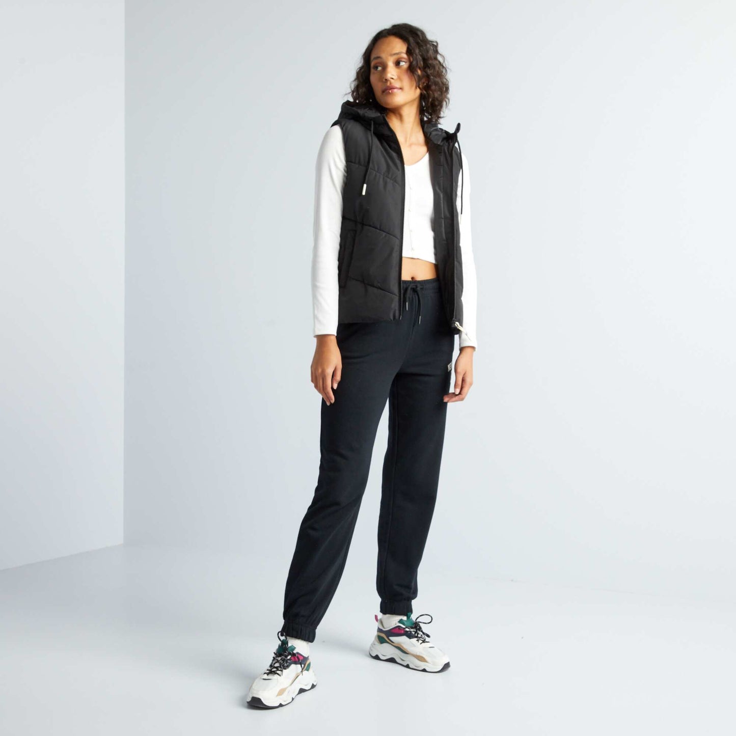 Pantalon de jogging 'New York' Noir