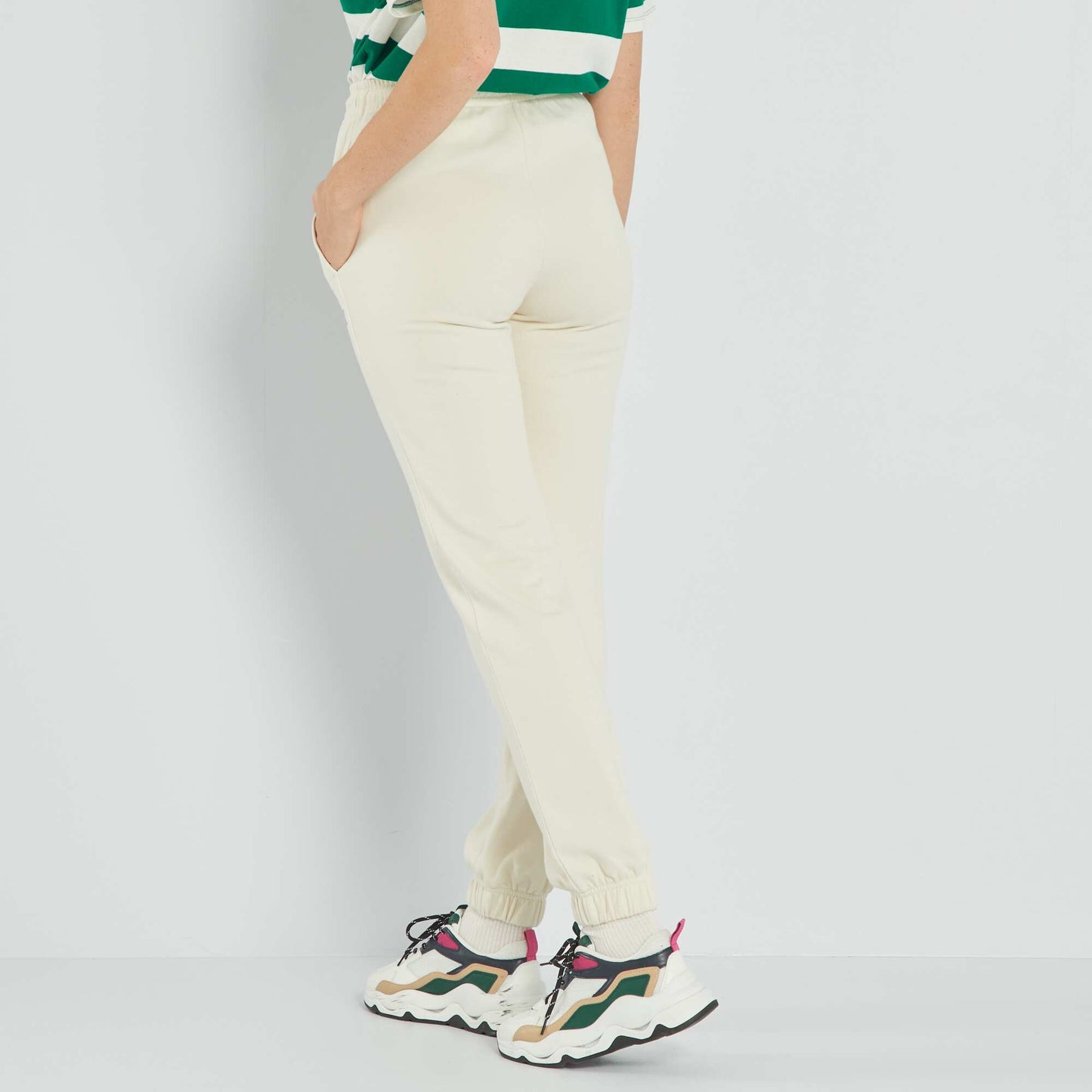 Pantalon de jogging 'New York' Beige