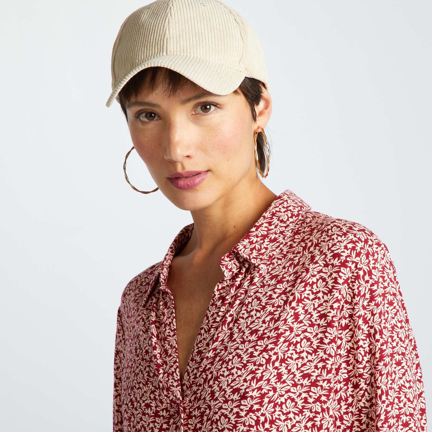 Robe courte base vas e Rouge