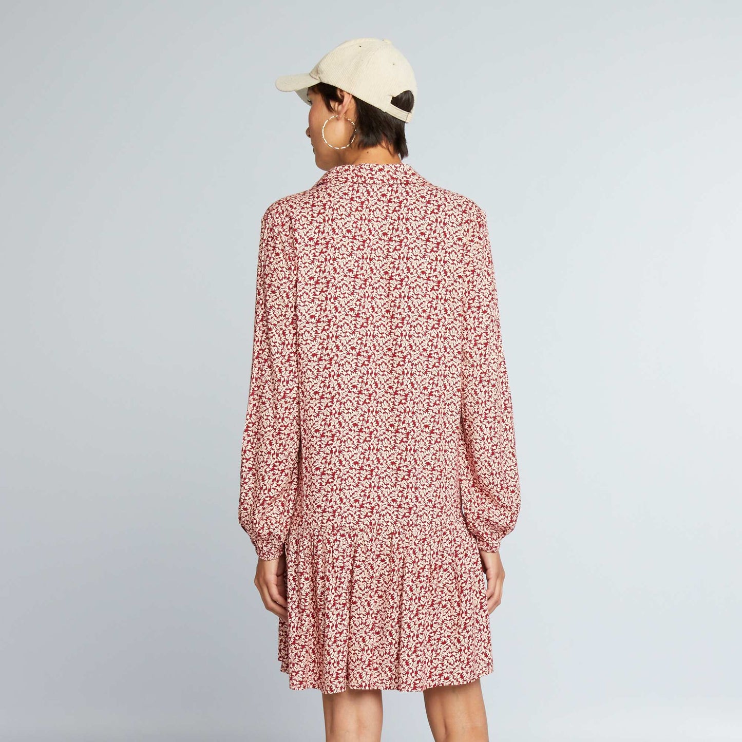 Robe courte base vas e Rouge