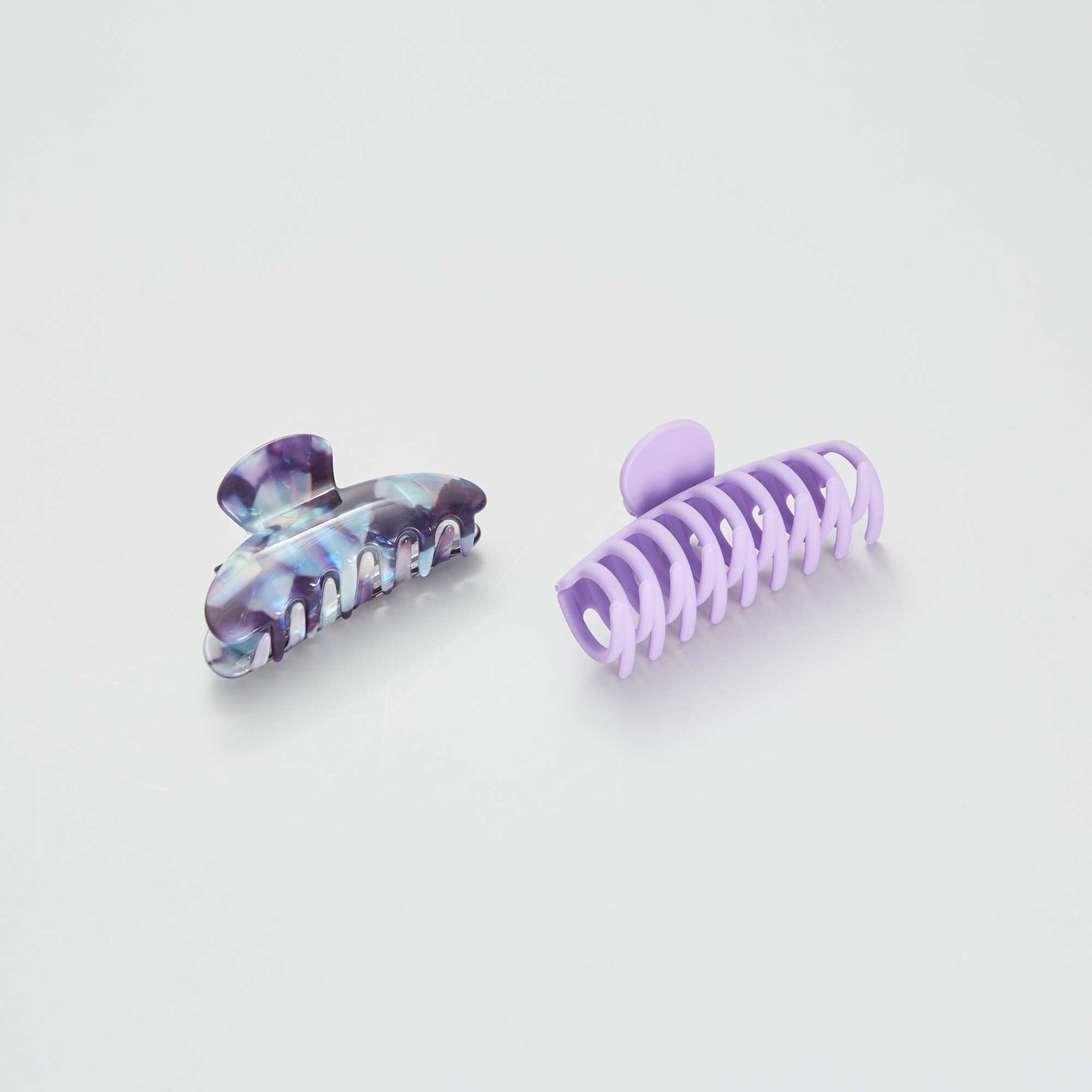 Lot de 2 pinces crabe Violet