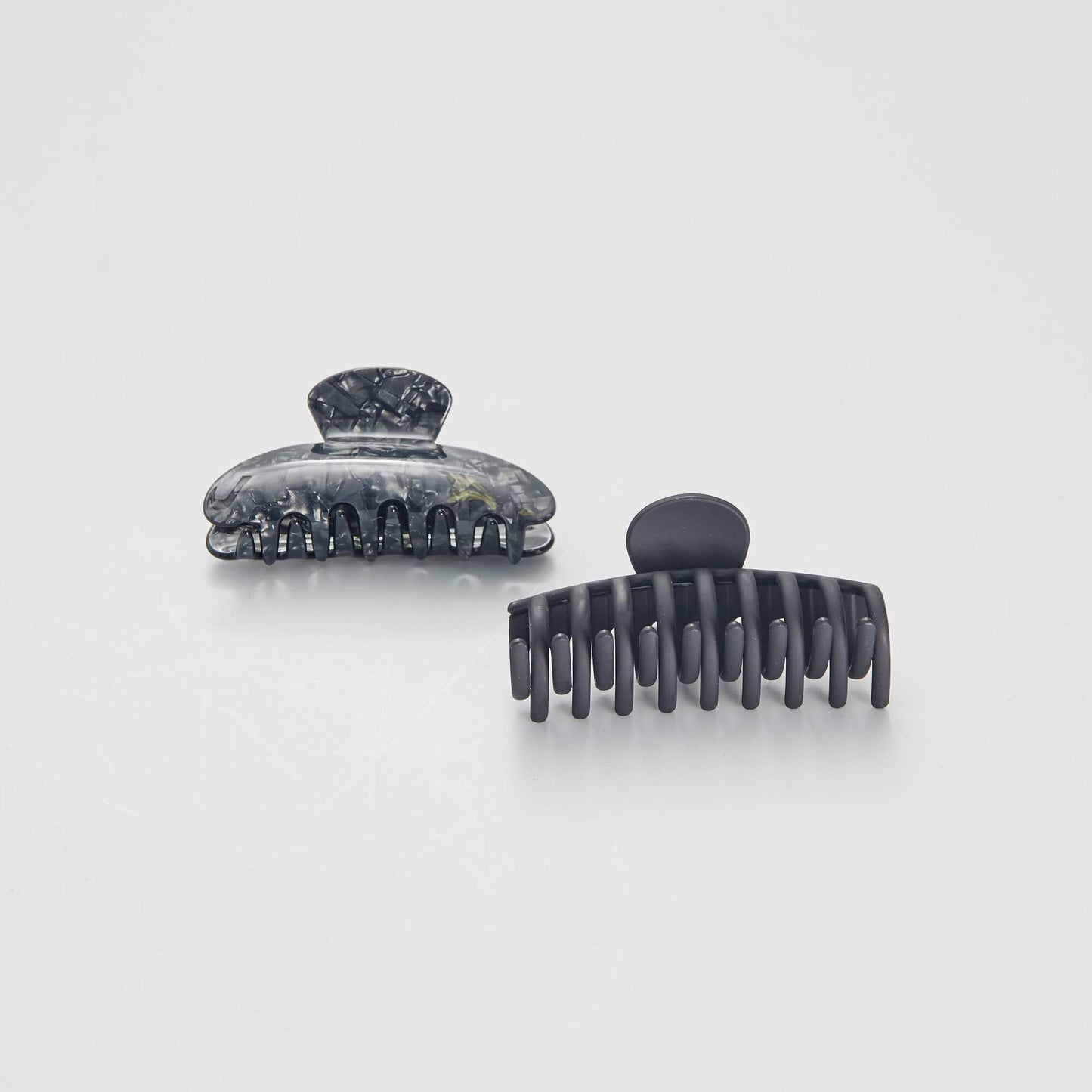 Lot de 2 pinces crabe Noir