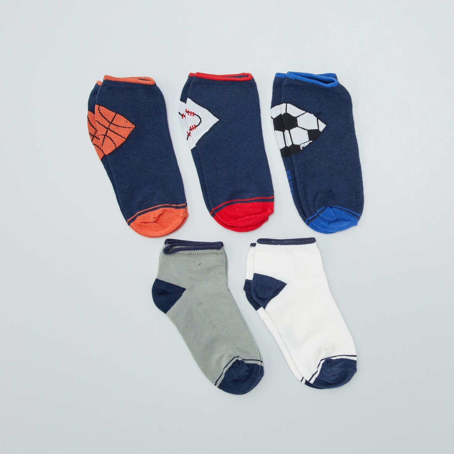 Chaussettes invisibles BLEU