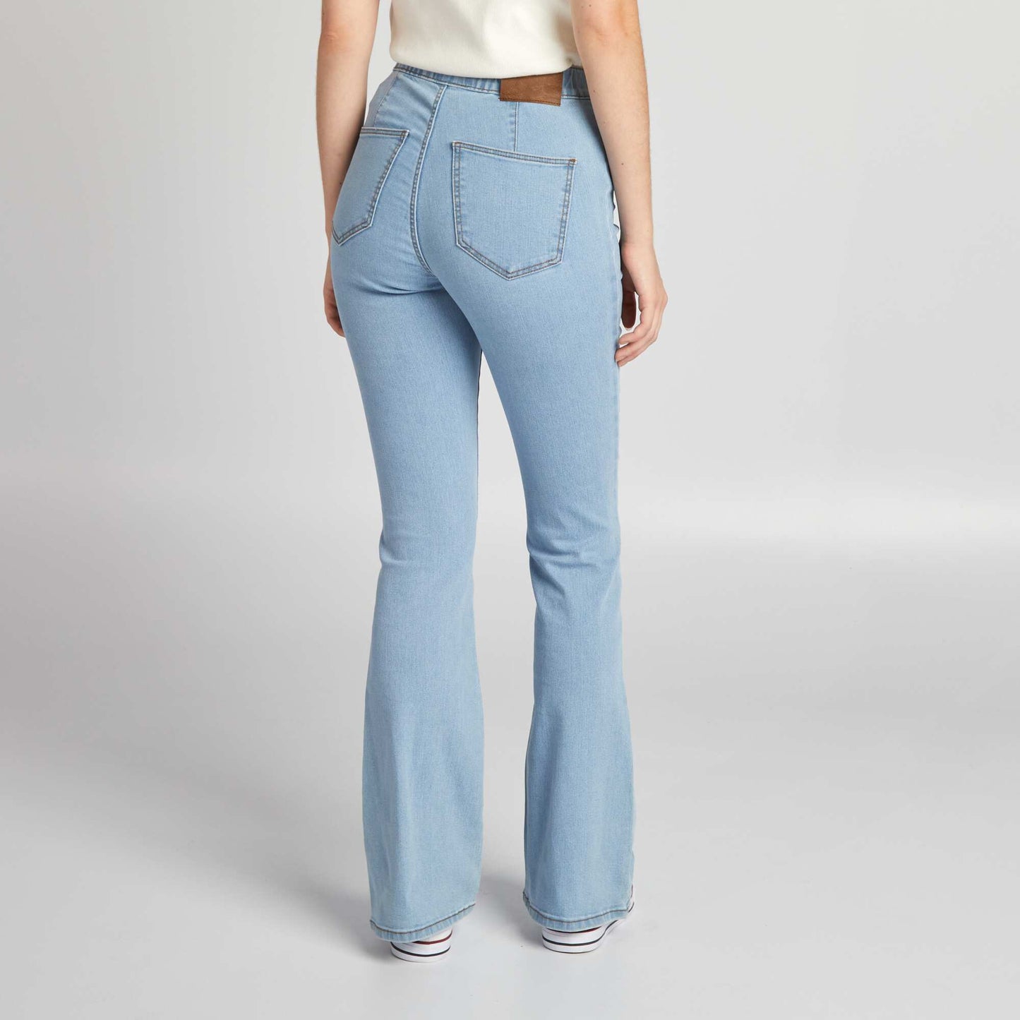 Jegging flare / bootcut stretch Bleu