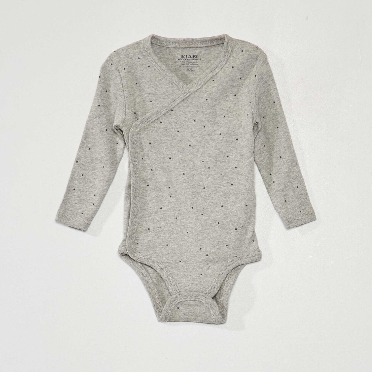 Lot de 3 bodies en maille c tel e - 3 pi ces Gris