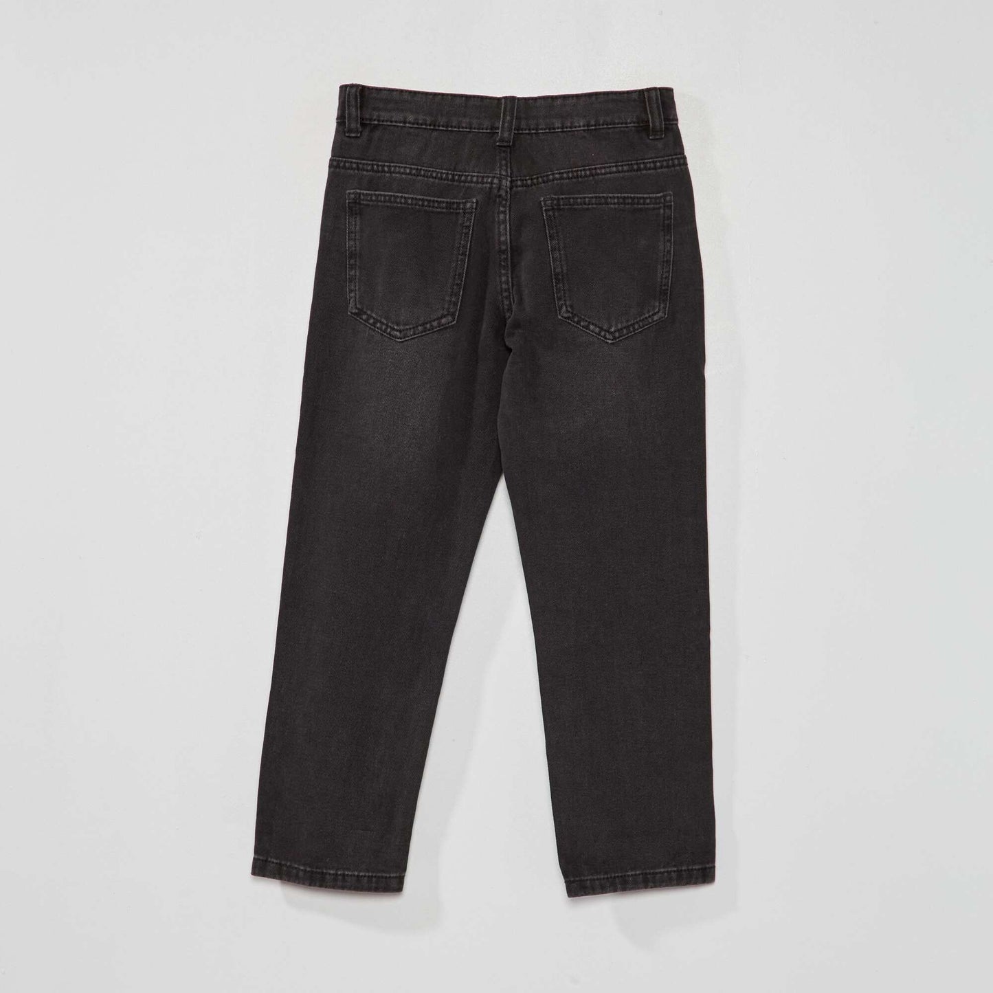Jean droit 5 poches Noir