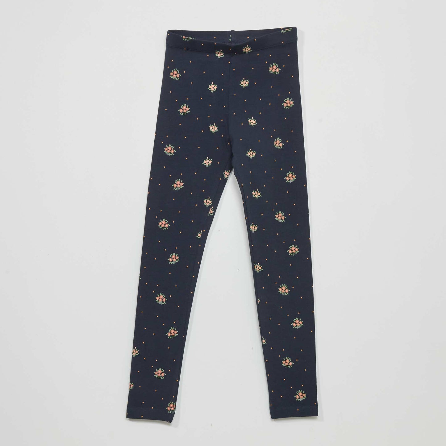 Legging long motifs Bleu