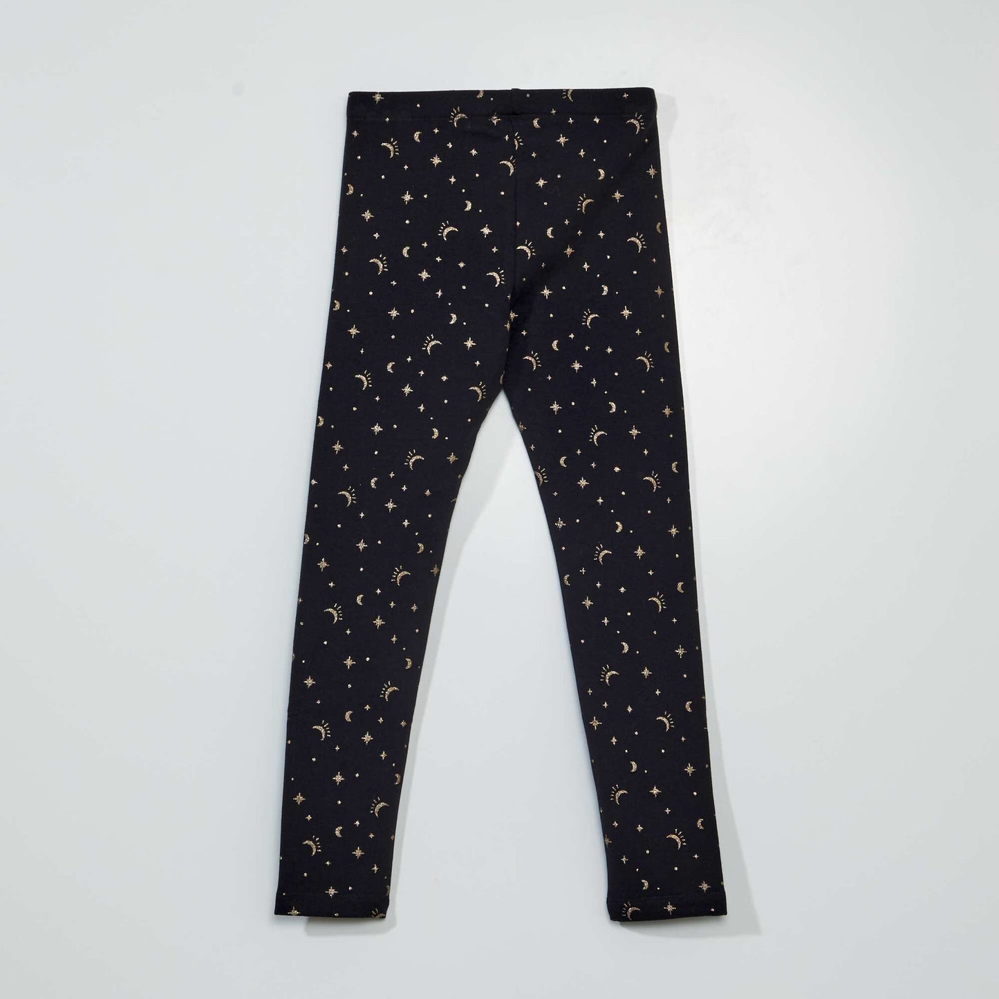 Legging motif Noir 'lune'