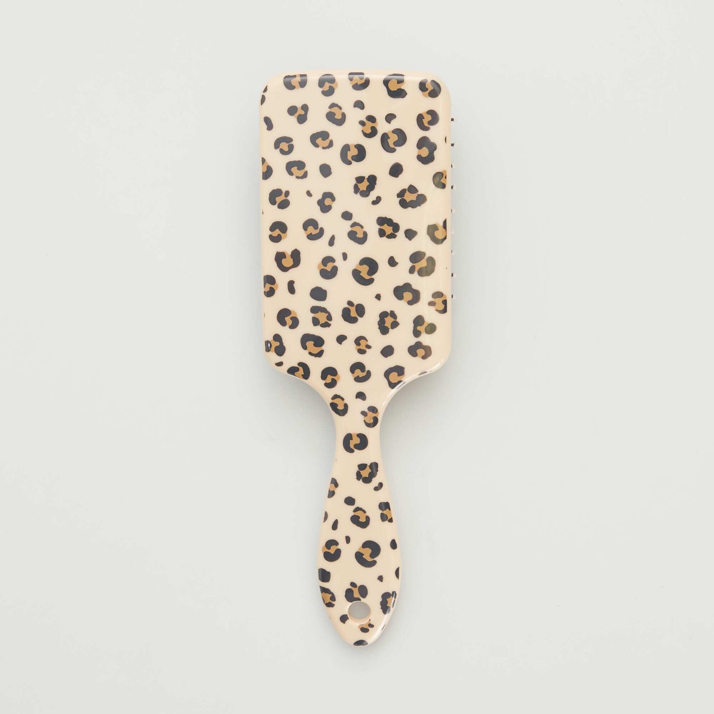 Brosse cheveux 'l opard' Beige