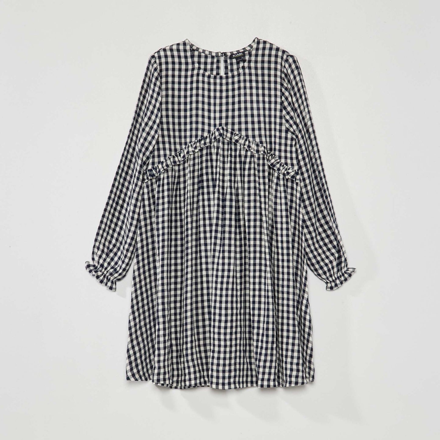 Robe fluide avec imprim Bleu