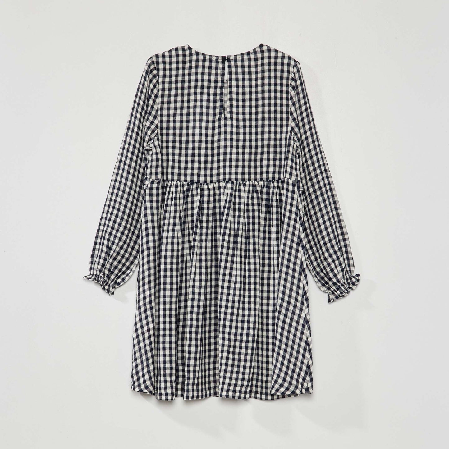 Robe fluide avec imprim Bleu