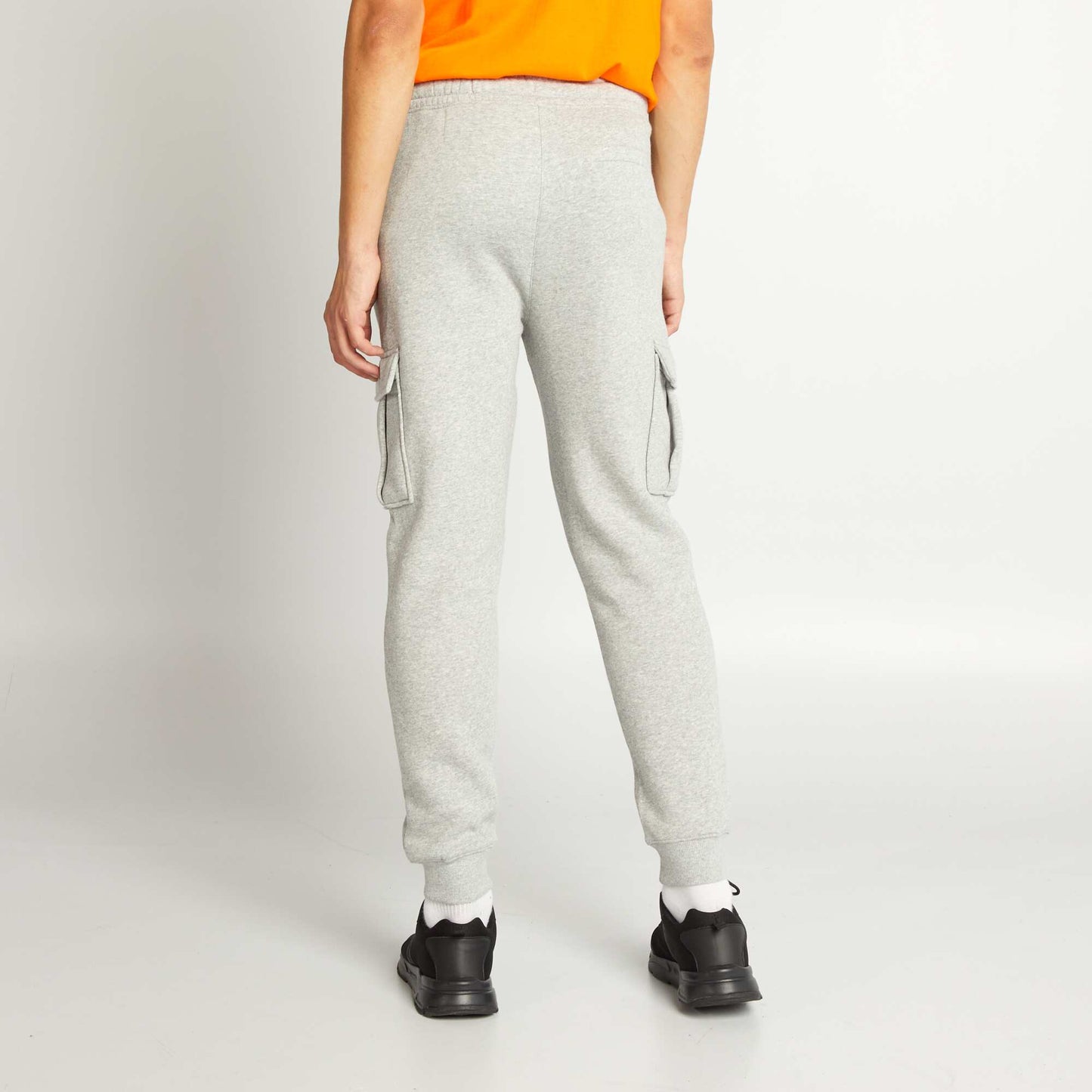 Pantalon de jogging en molleton Gris